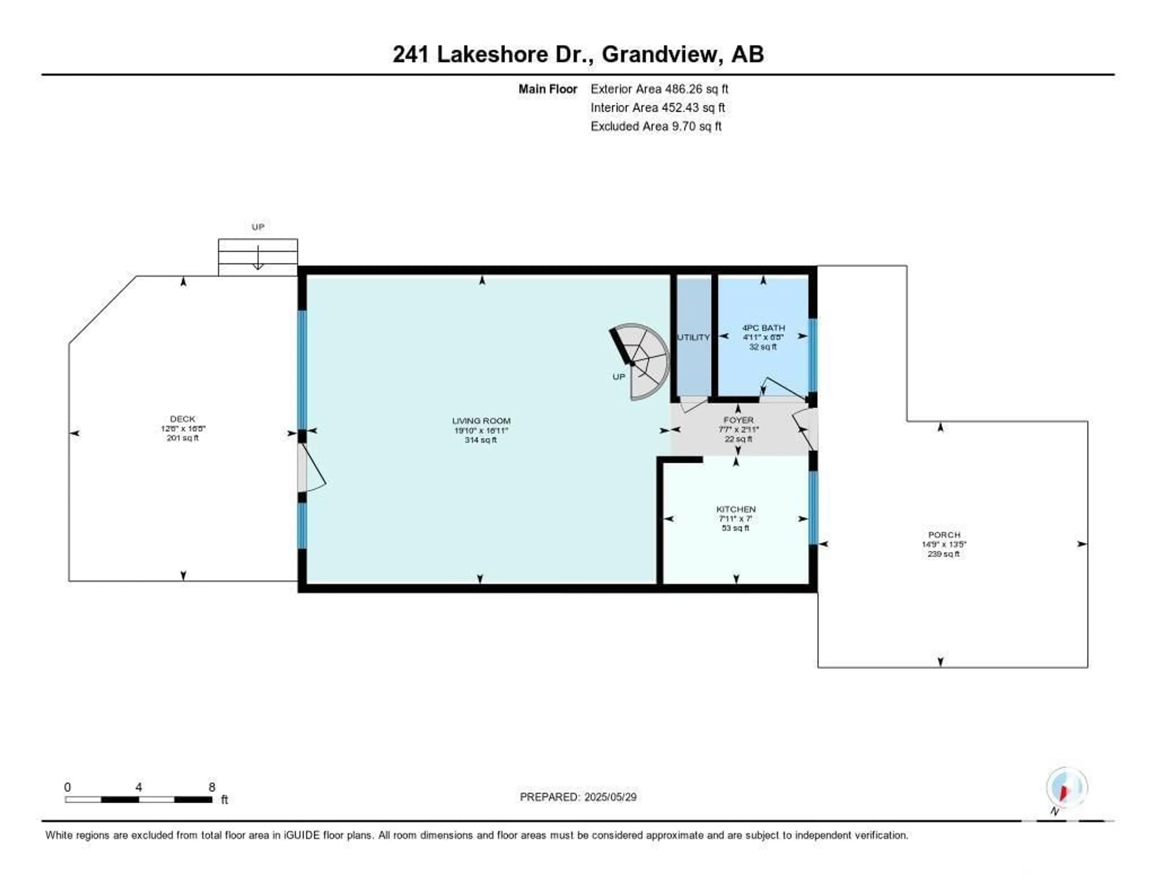 Floor plan for 241 LAKESHORE DR, Rural Wetaskiwin County Alberta T0C2V0