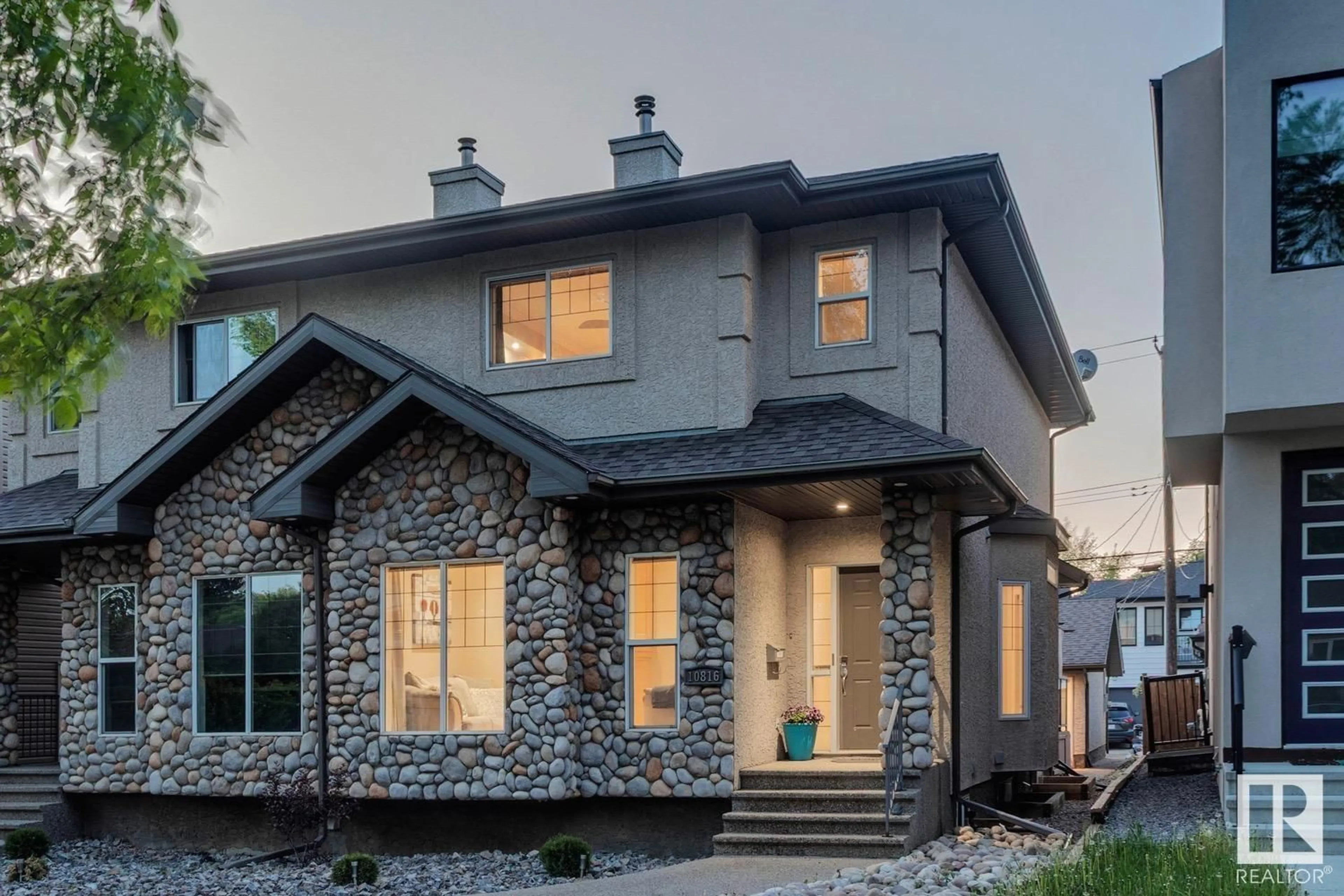 Home with brick exterior material, unknown for 10816 64 AV, Edmonton Alberta T6H1T2