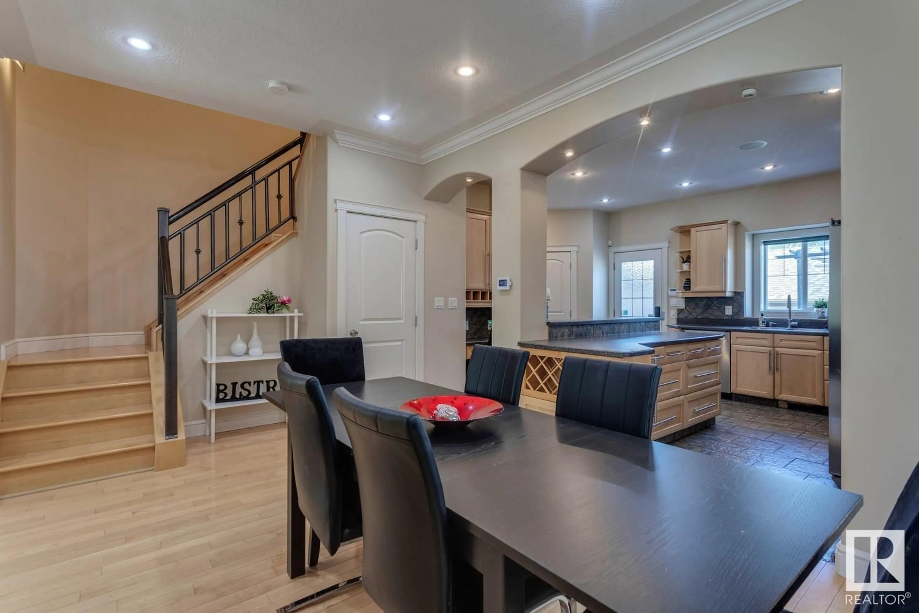 Open concept kitchen, unknown for 10816 64 AV, Edmonton Alberta T6H1T2