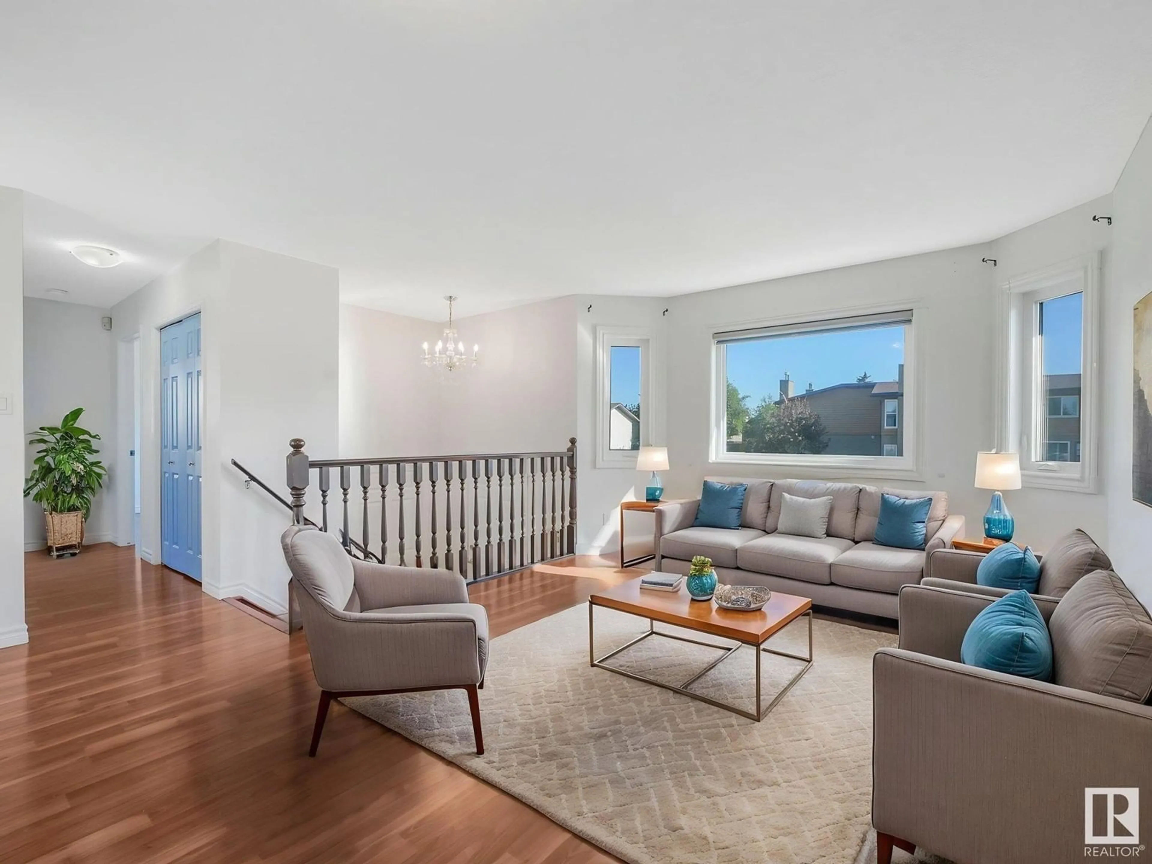 Living room with furniture, unknown for 3907 20 AV, Edmonton Alberta T6L5G3