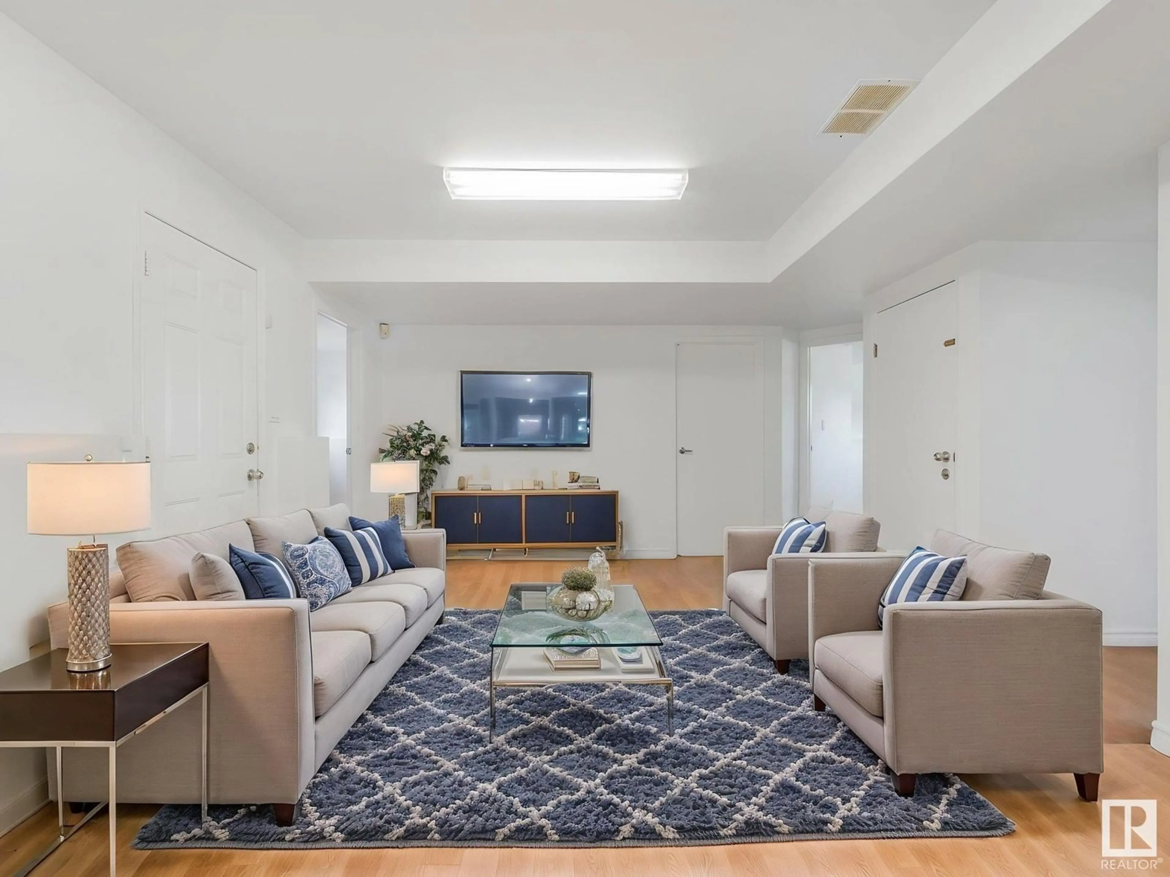Living room with furniture, unknown for 3907 20 AV, Edmonton Alberta T6L5G3