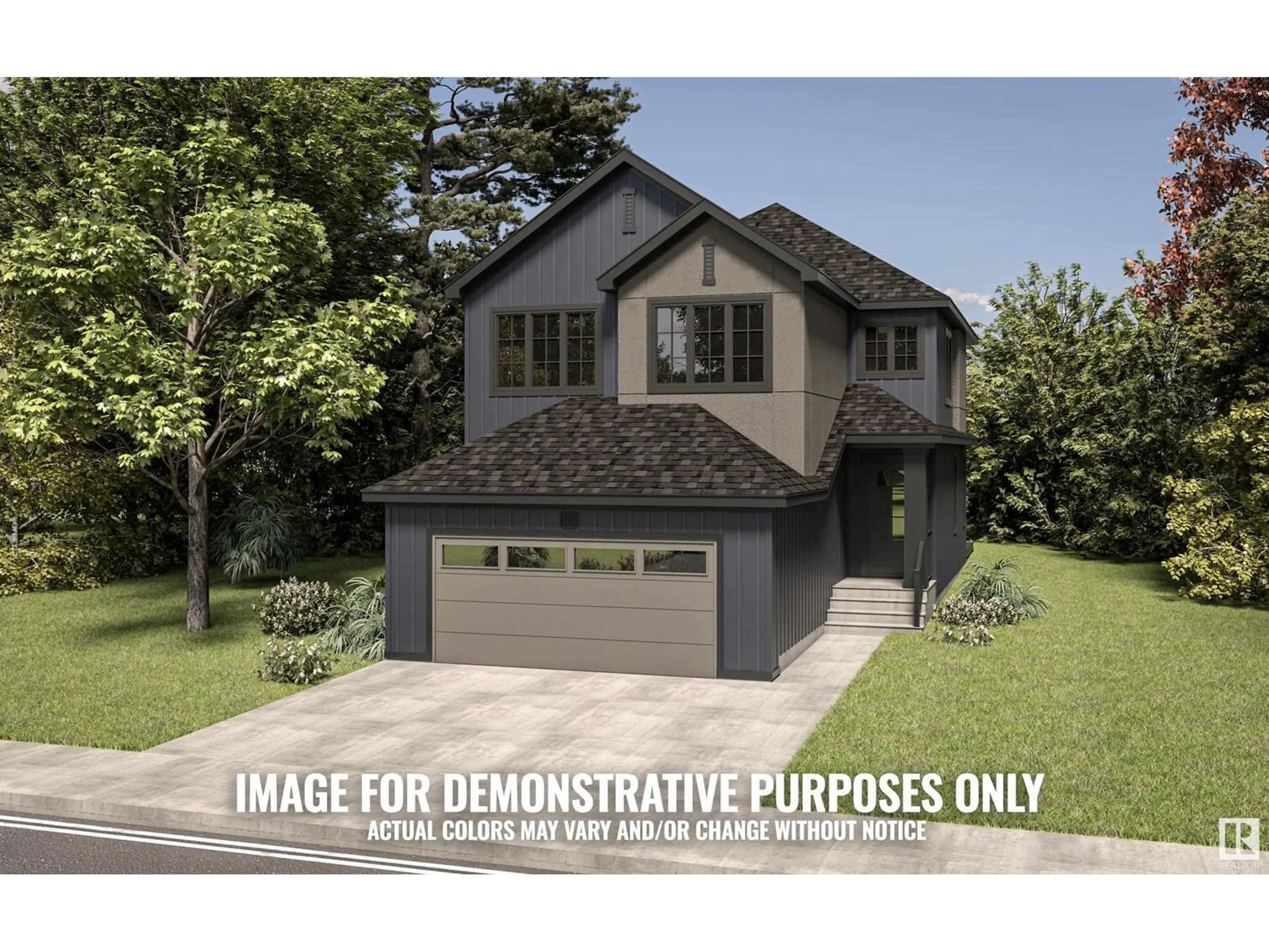 Home with vinyl exterior material, street for 1 CLOUTIER CL, St. Albert Alberta T8T2C9