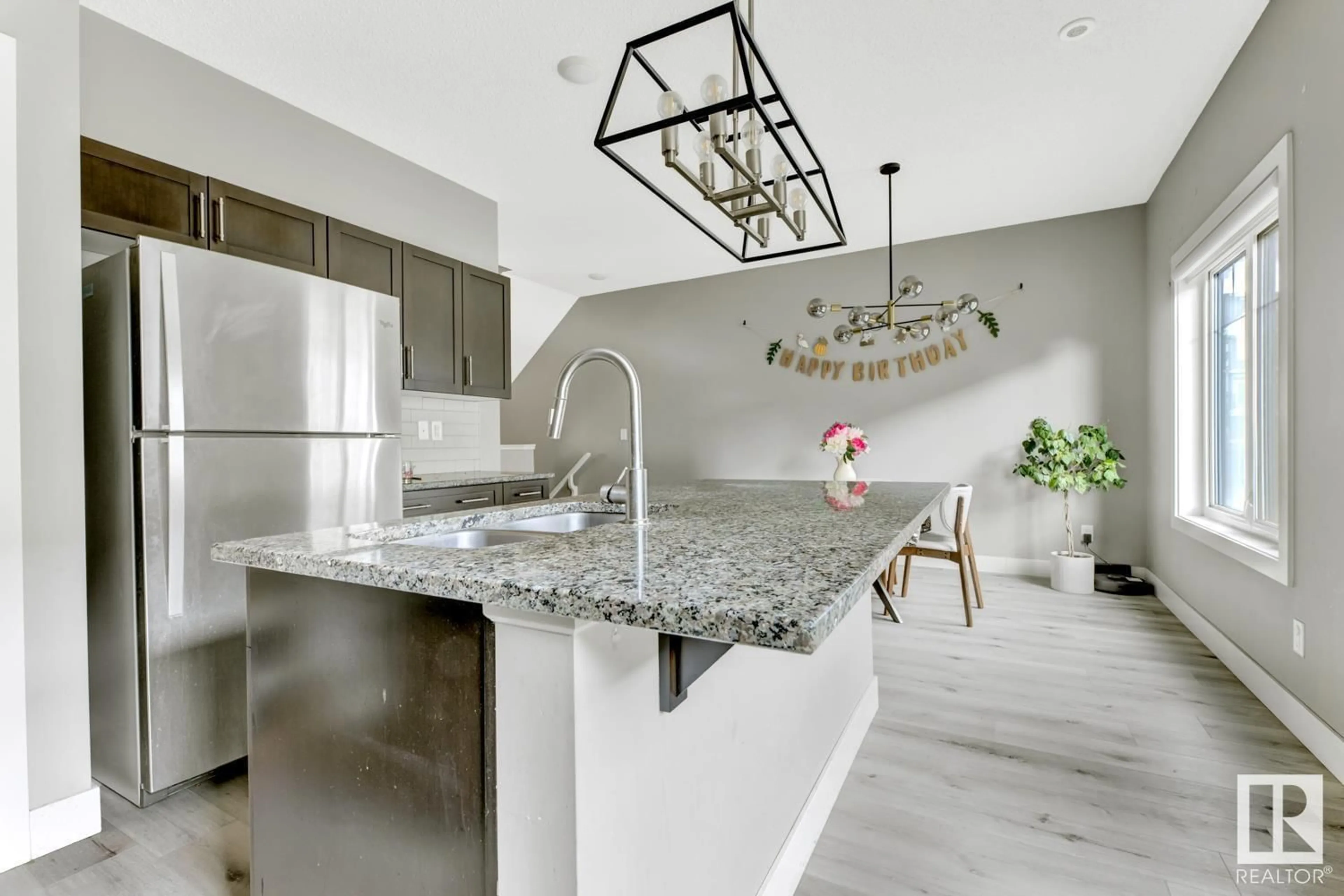 Open concept kitchen, unknown for #99 - 804 WELSH DR, Edmonton Alberta T6X1Y8