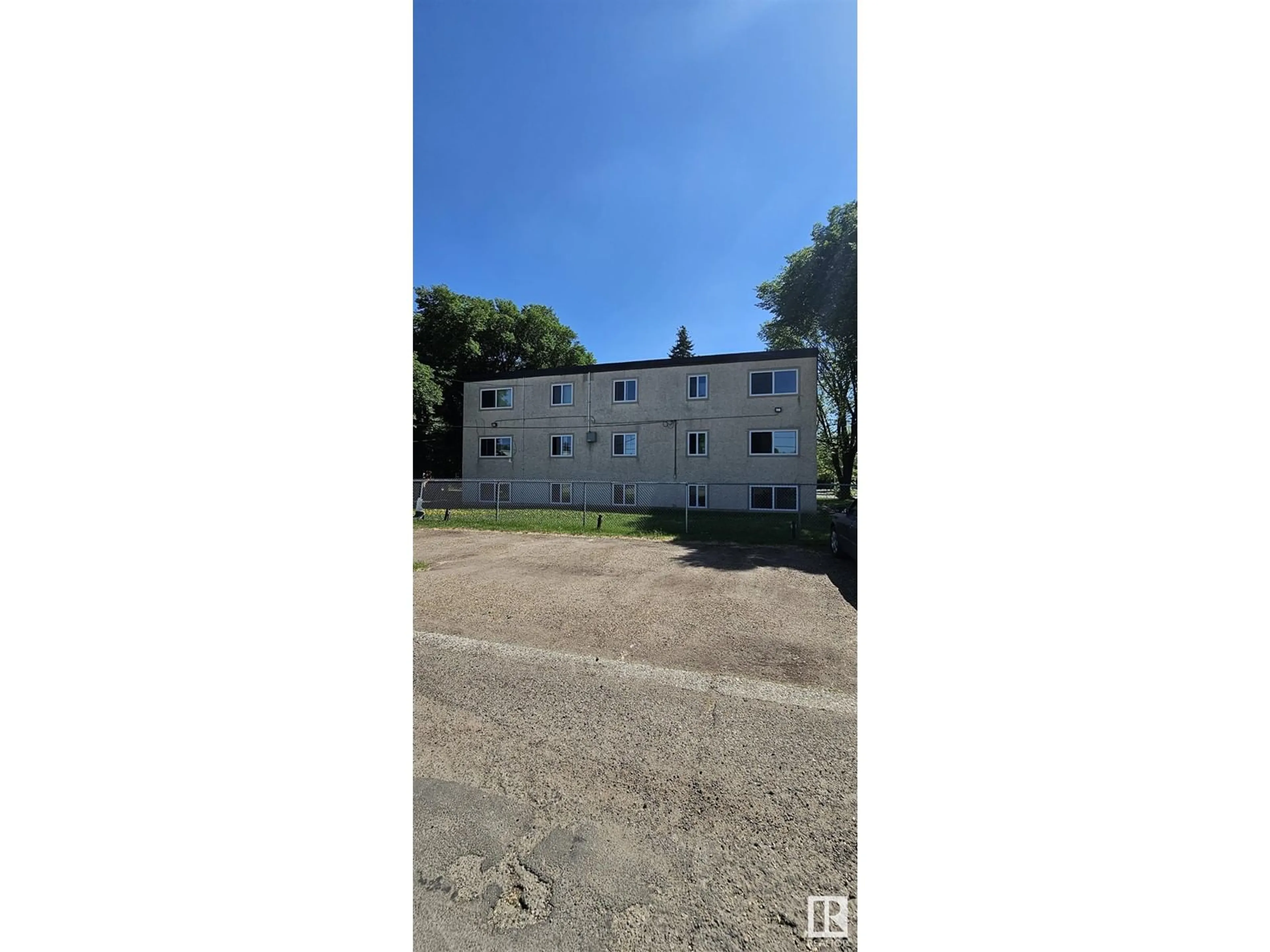 A pic from outside/outdoor area/front of a property/back of a property/a pic from drone, building for #6 - 15916 109 AV, Edmonton Alberta T5P1B7