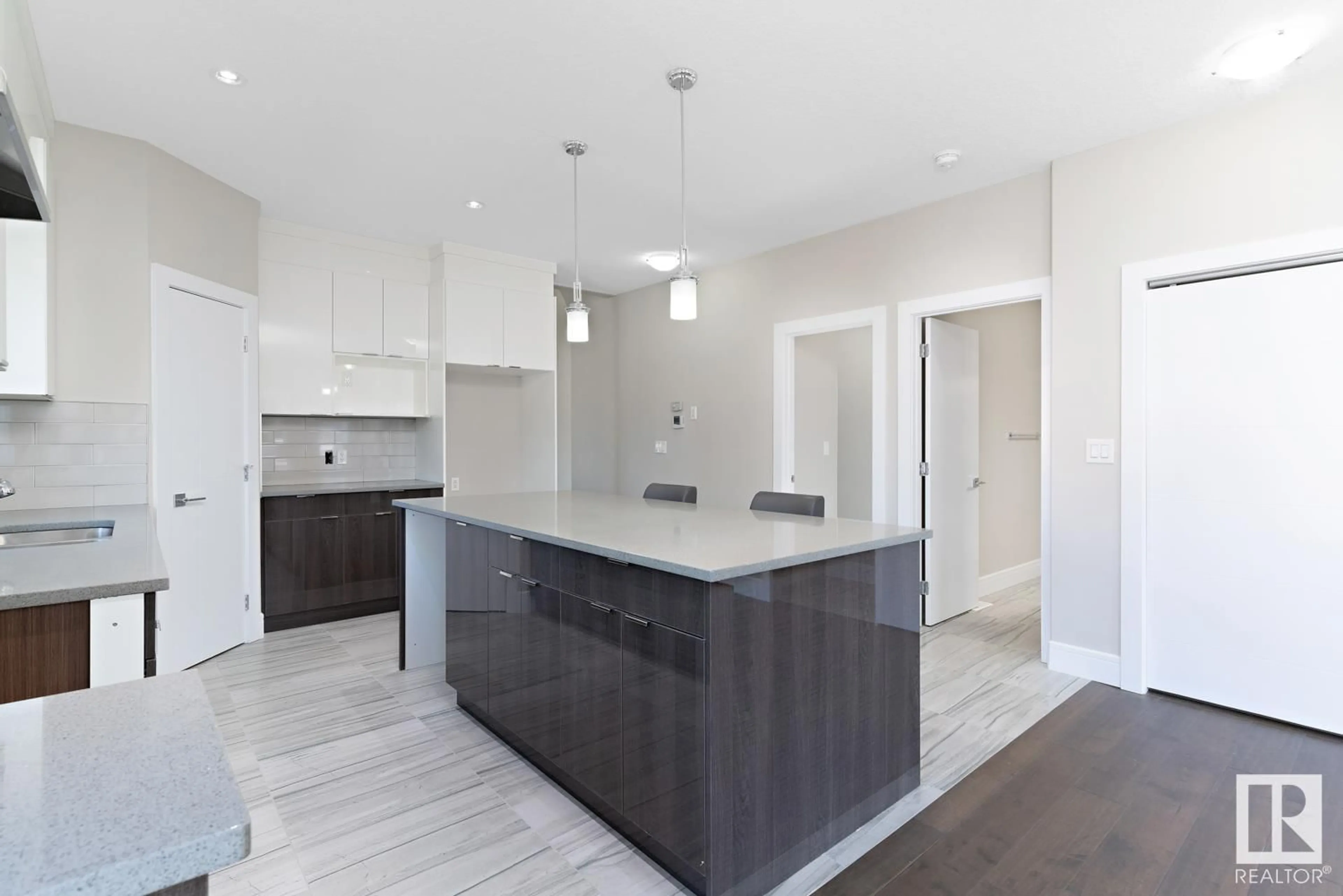 Open concept kitchen, unknown for 4506 49 AV, Beaumont Alberta T4X2B2