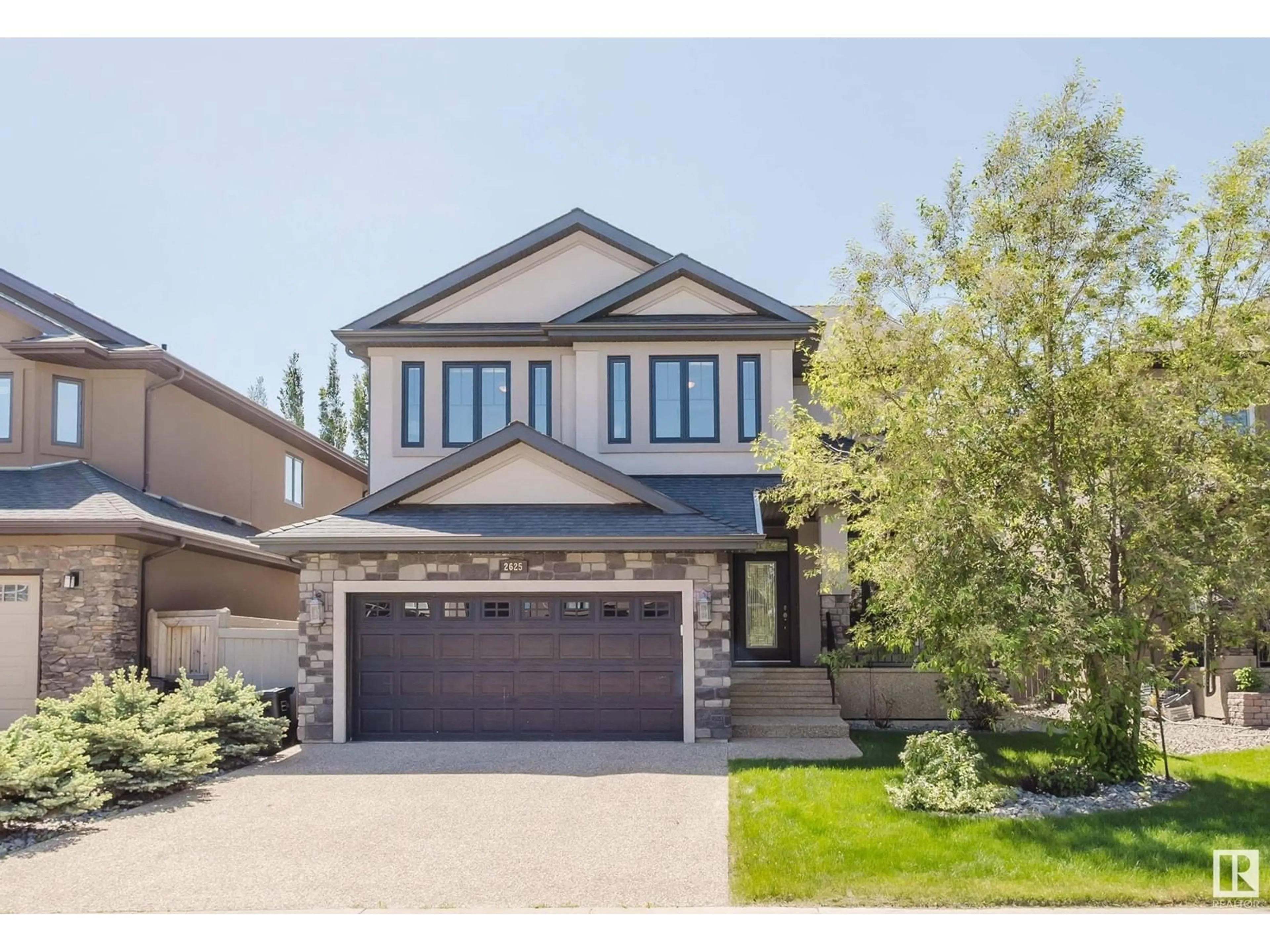 Home with vinyl exterior material, street for SW - 2625 WATCHER WY, Edmonton Alberta T6W0X7