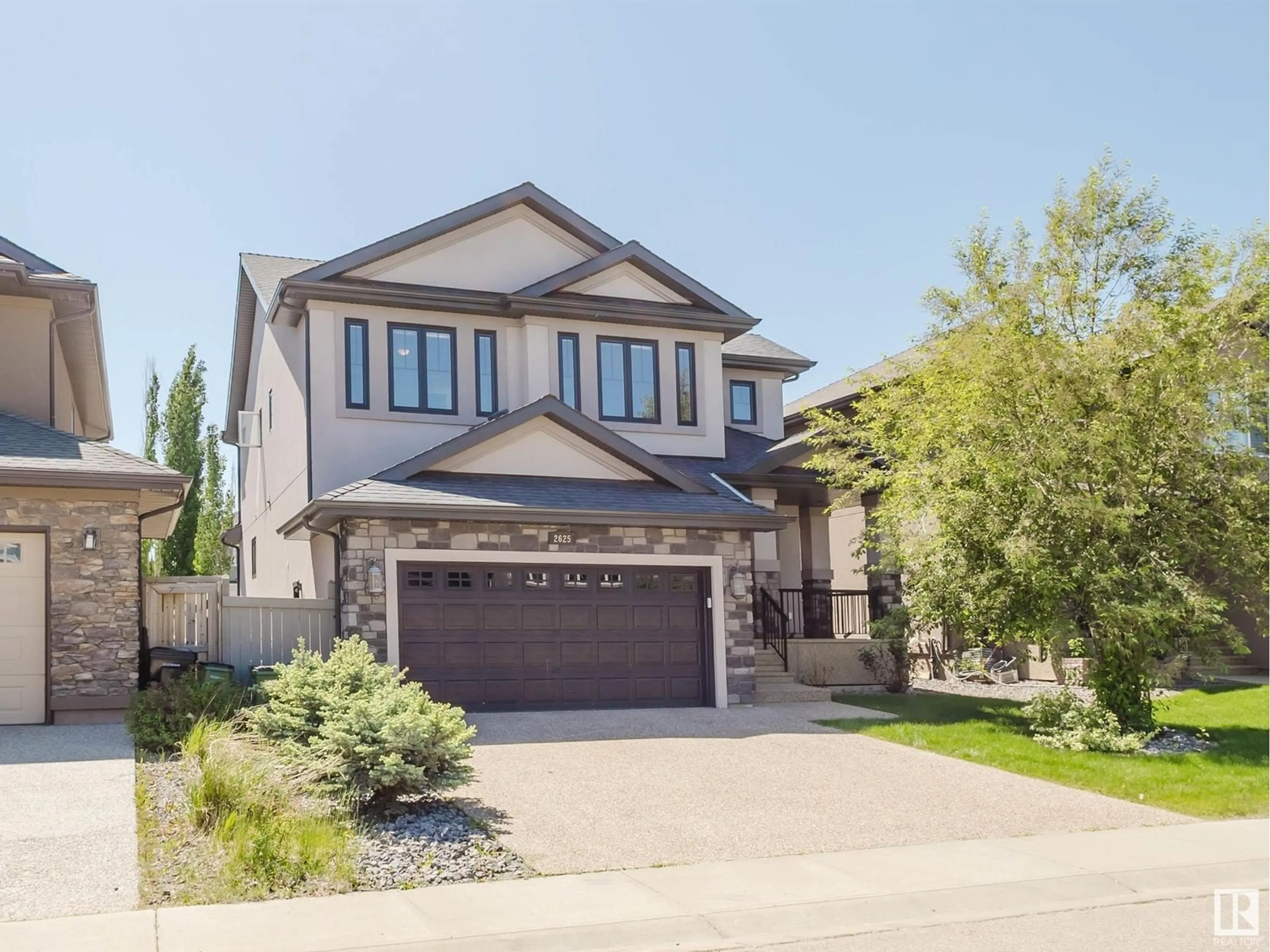 Home with vinyl exterior material, street for SW - 2625 WATCHER WY, Edmonton Alberta T6W0X7