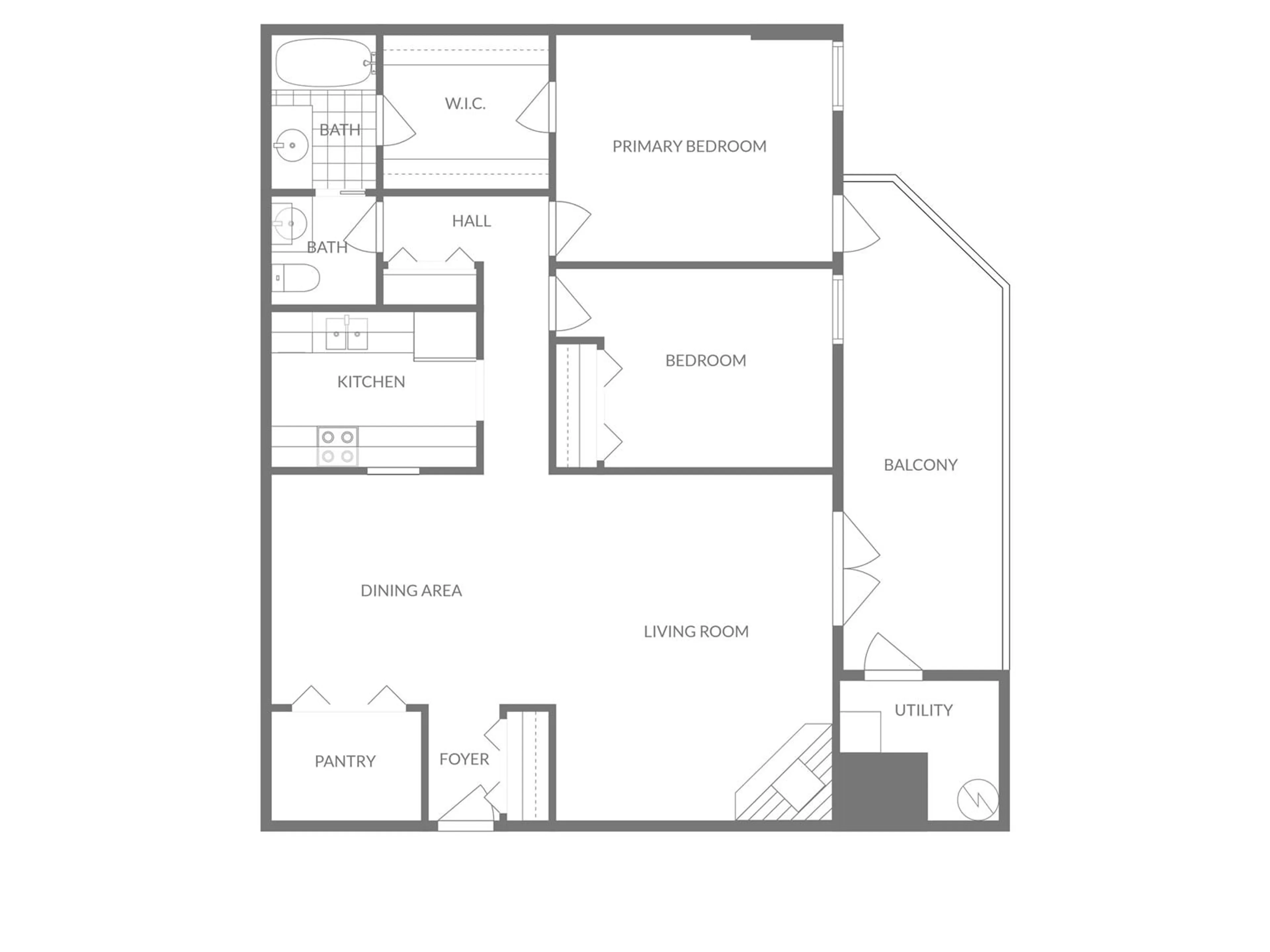 Floor plan for #301 - 2908 105A ST, Edmonton Alberta T6H3K2
