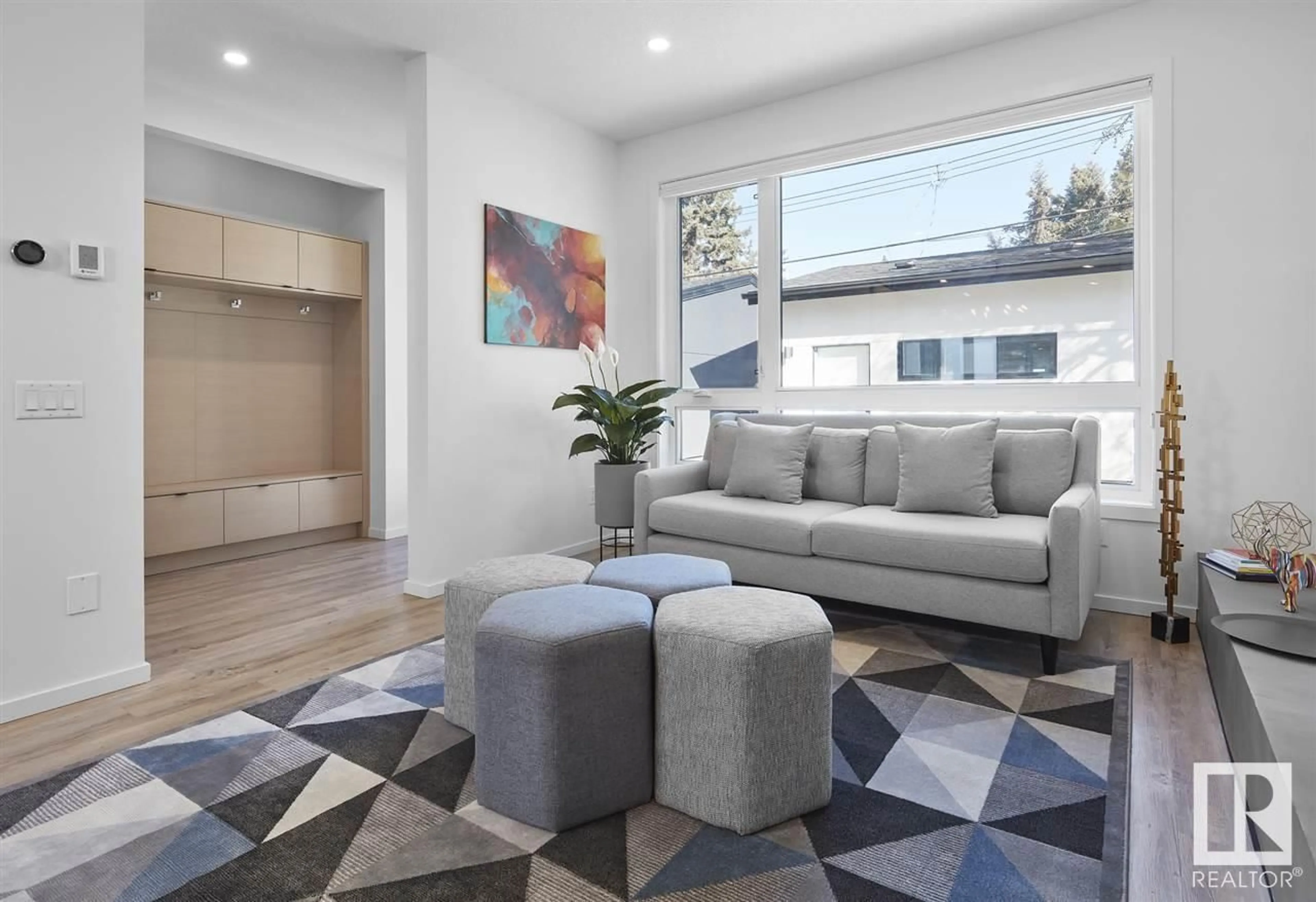 Living room with furniture, unknown for NW - 11530 71 AV, Edmonton Alberta T6G0A7