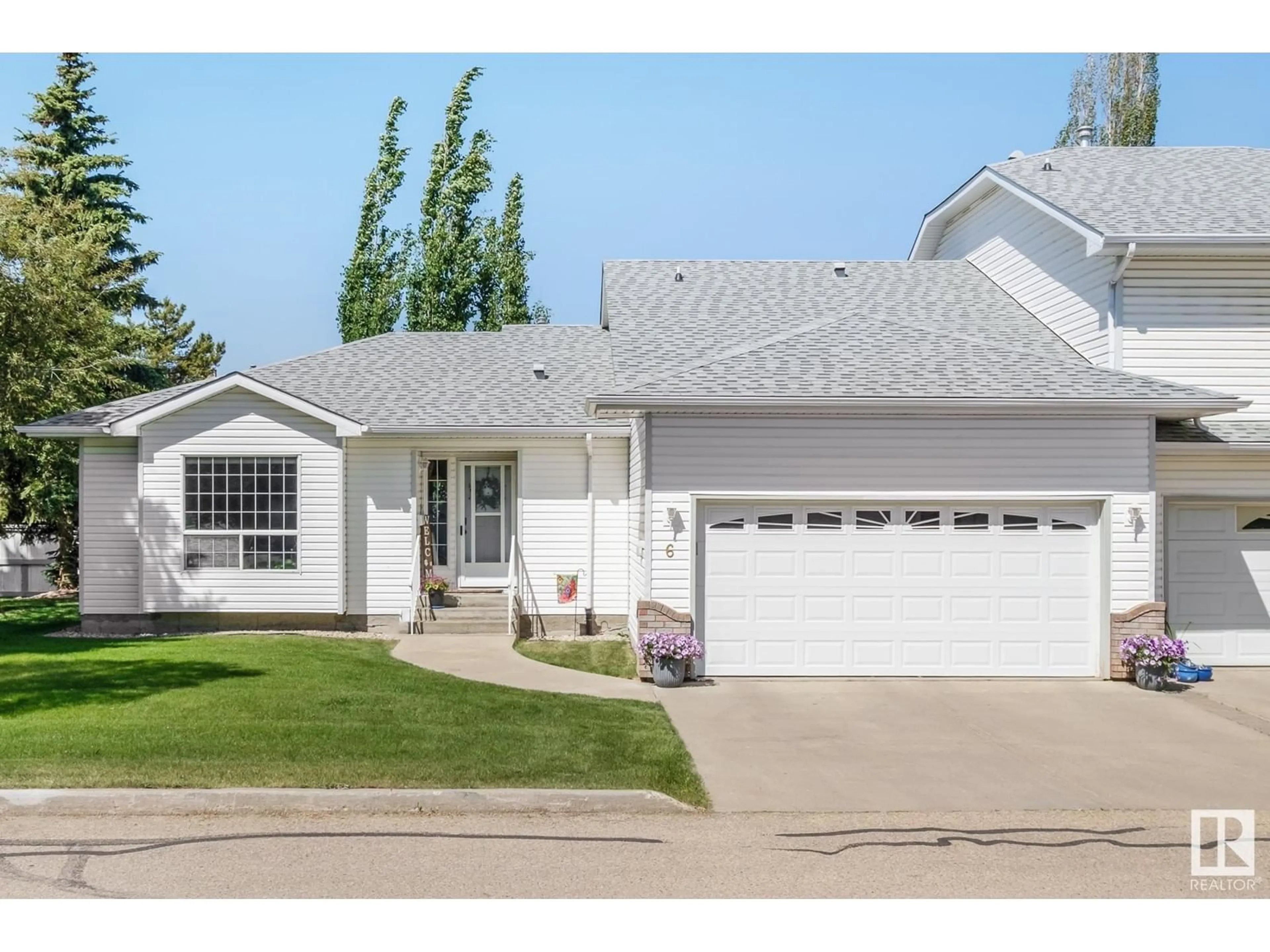 Home with vinyl exterior material, street for 3 - 6 POIRIER AV, St. Albert Alberta T8N6M6