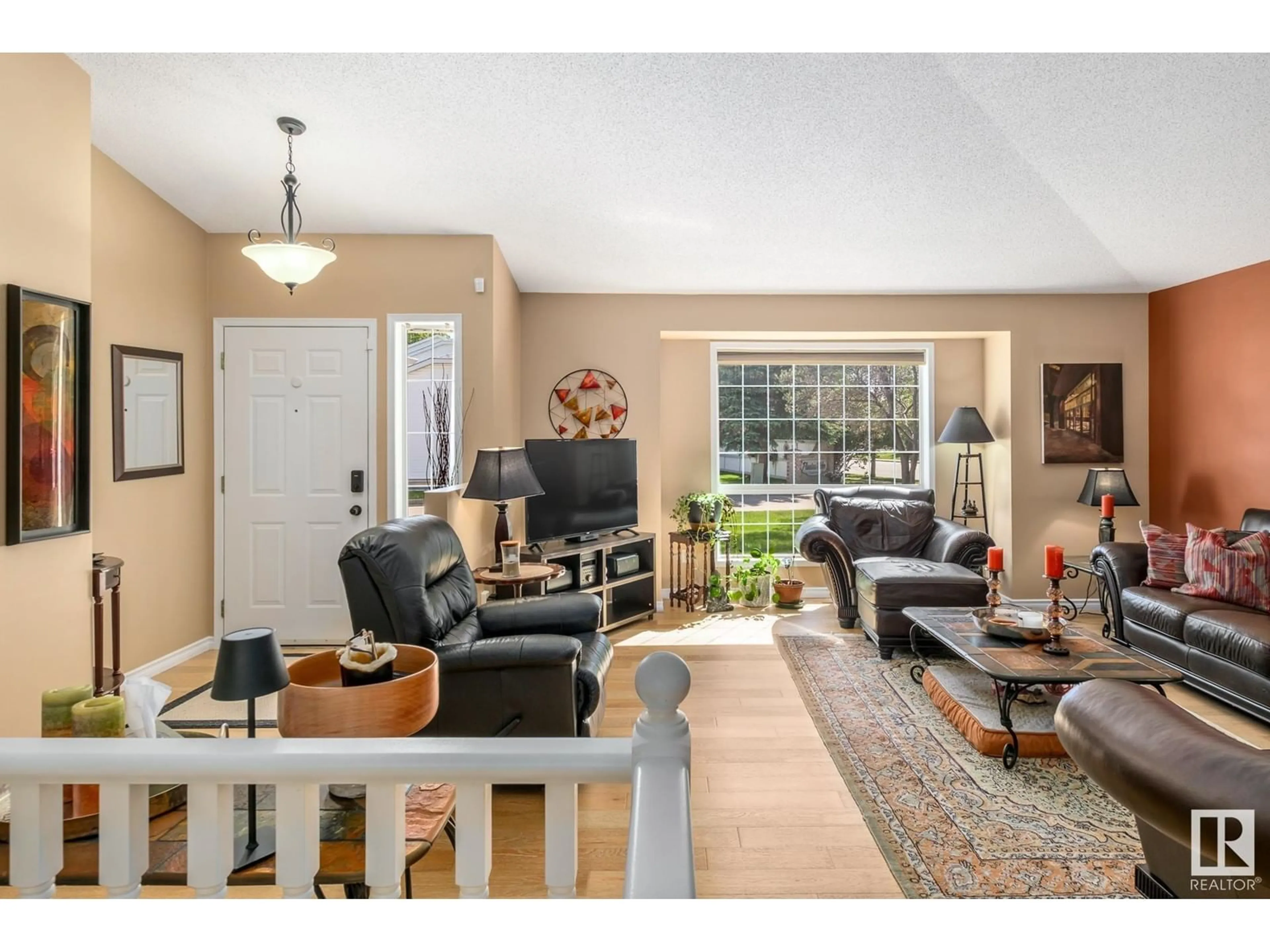 Living room with furniture, unknown for 3 - 6 POIRIER AV, St. Albert Alberta T8N6M6
