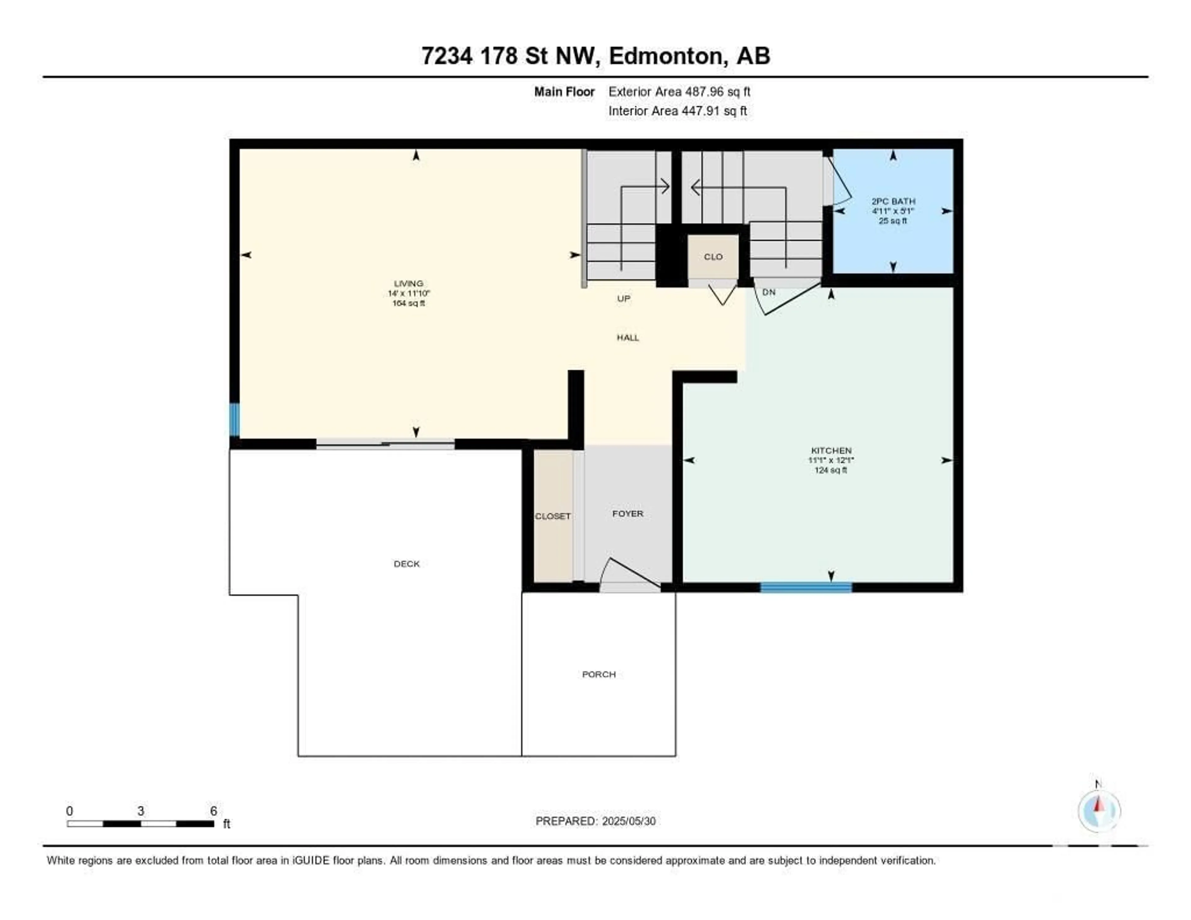 Floor plan for NW - 7234 178 ST, Edmonton Alberta T5T3E9