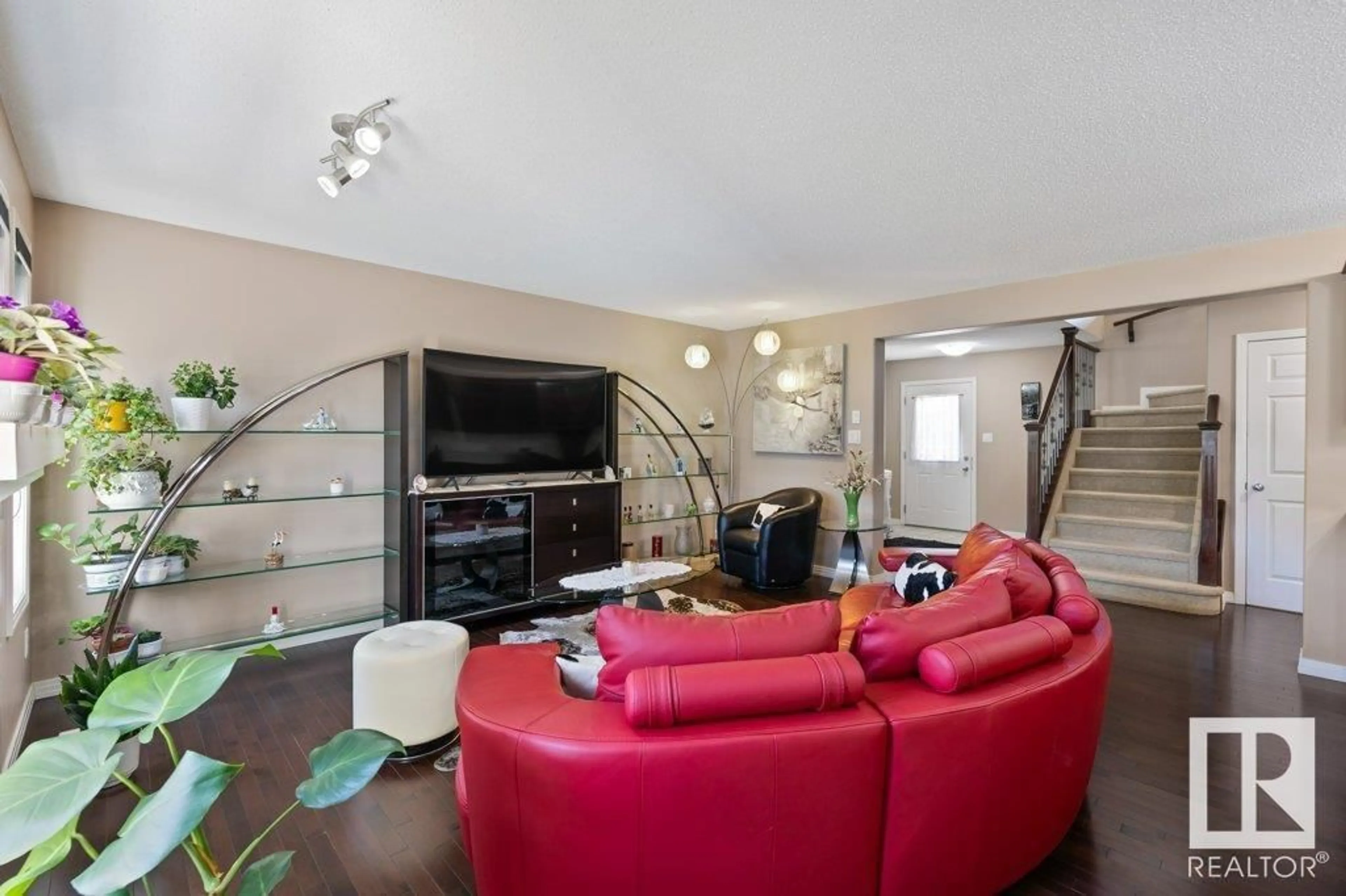 Living room with furniture, unknown for NW - 16023 138 ST, Edmonton Alberta T6V0E2