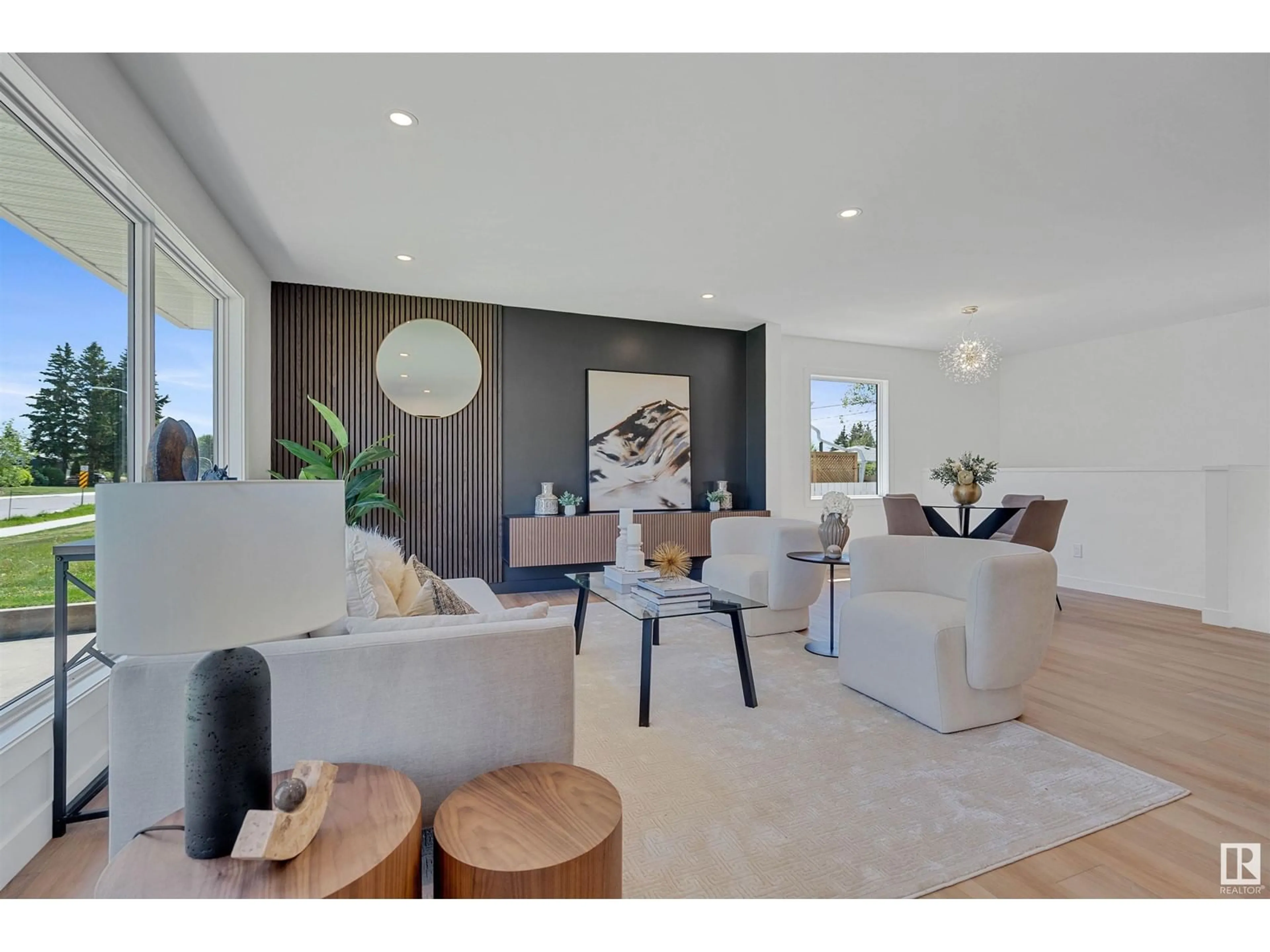 Living room with furniture, unknown for 9704 OTTEWELL RD, Edmonton Alberta T6B2E7