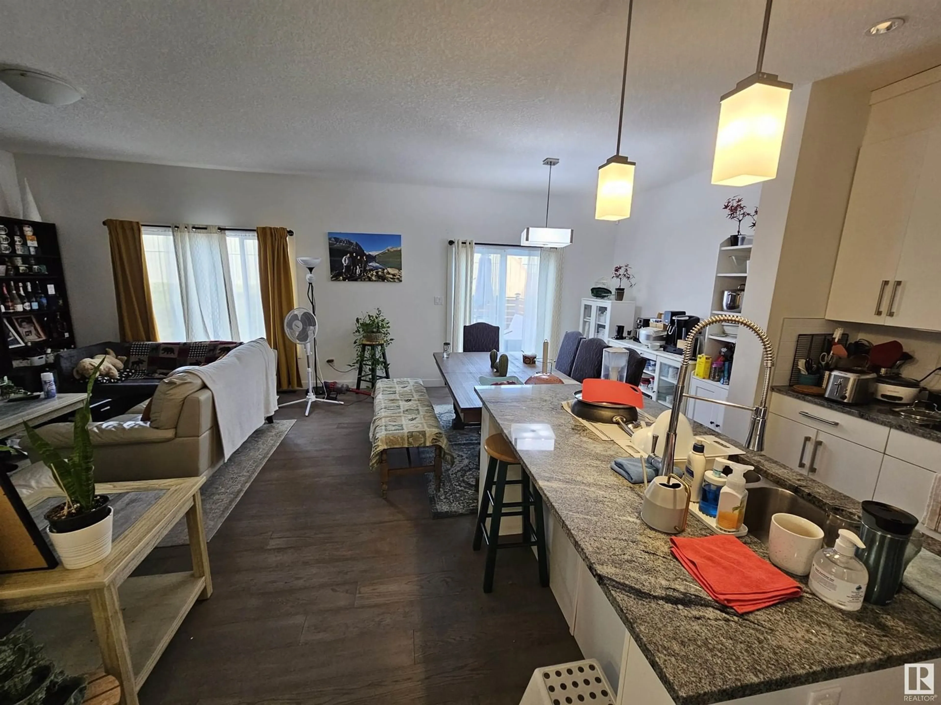 Open concept kitchen, unknown for 1124 152 AV, Edmonton Alberta T5Y0Z5