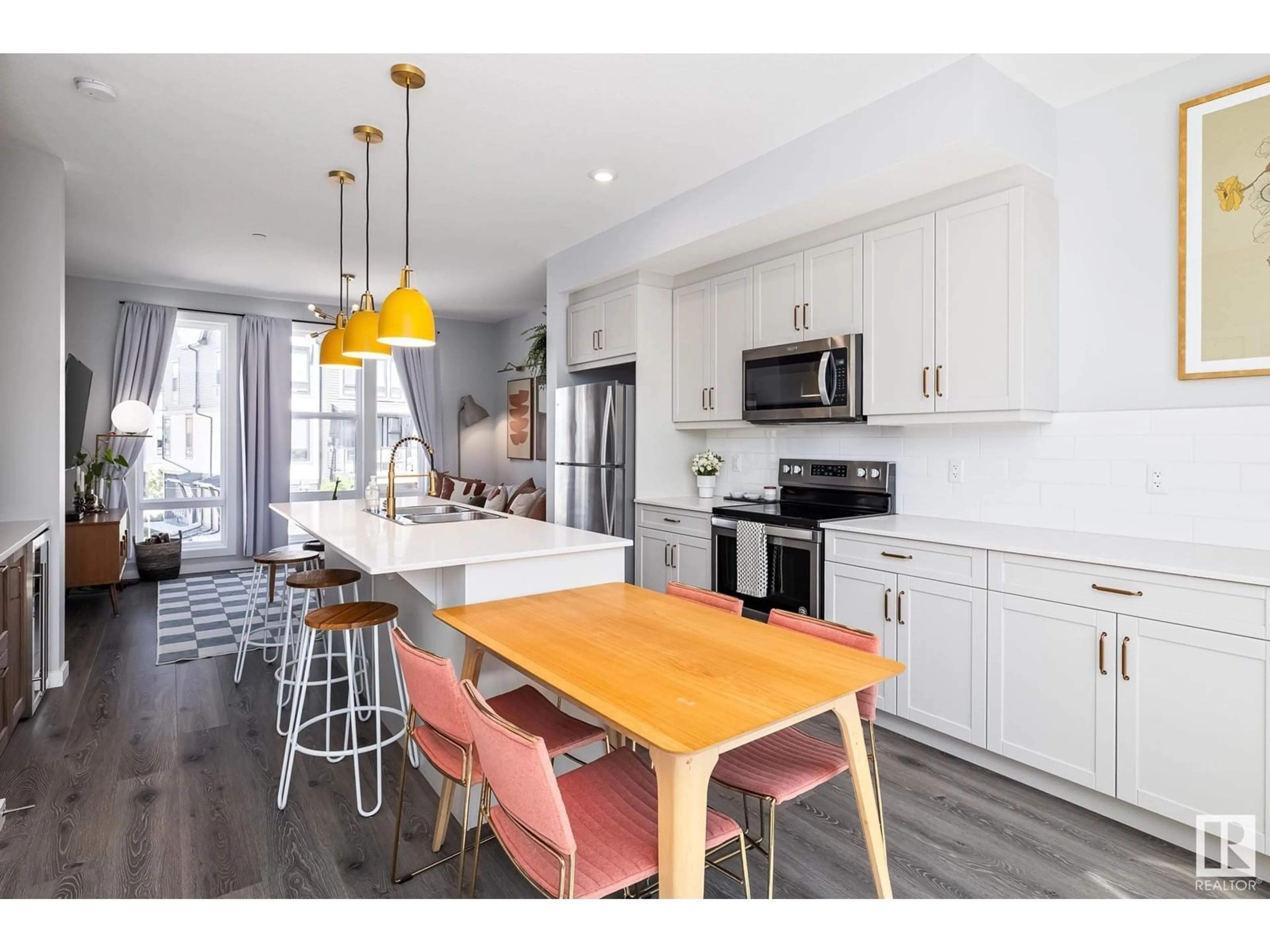 Open concept kitchen, unknown for #122 - 1304 RUTHERFORD RD, Edmonton Alberta T6W0B4