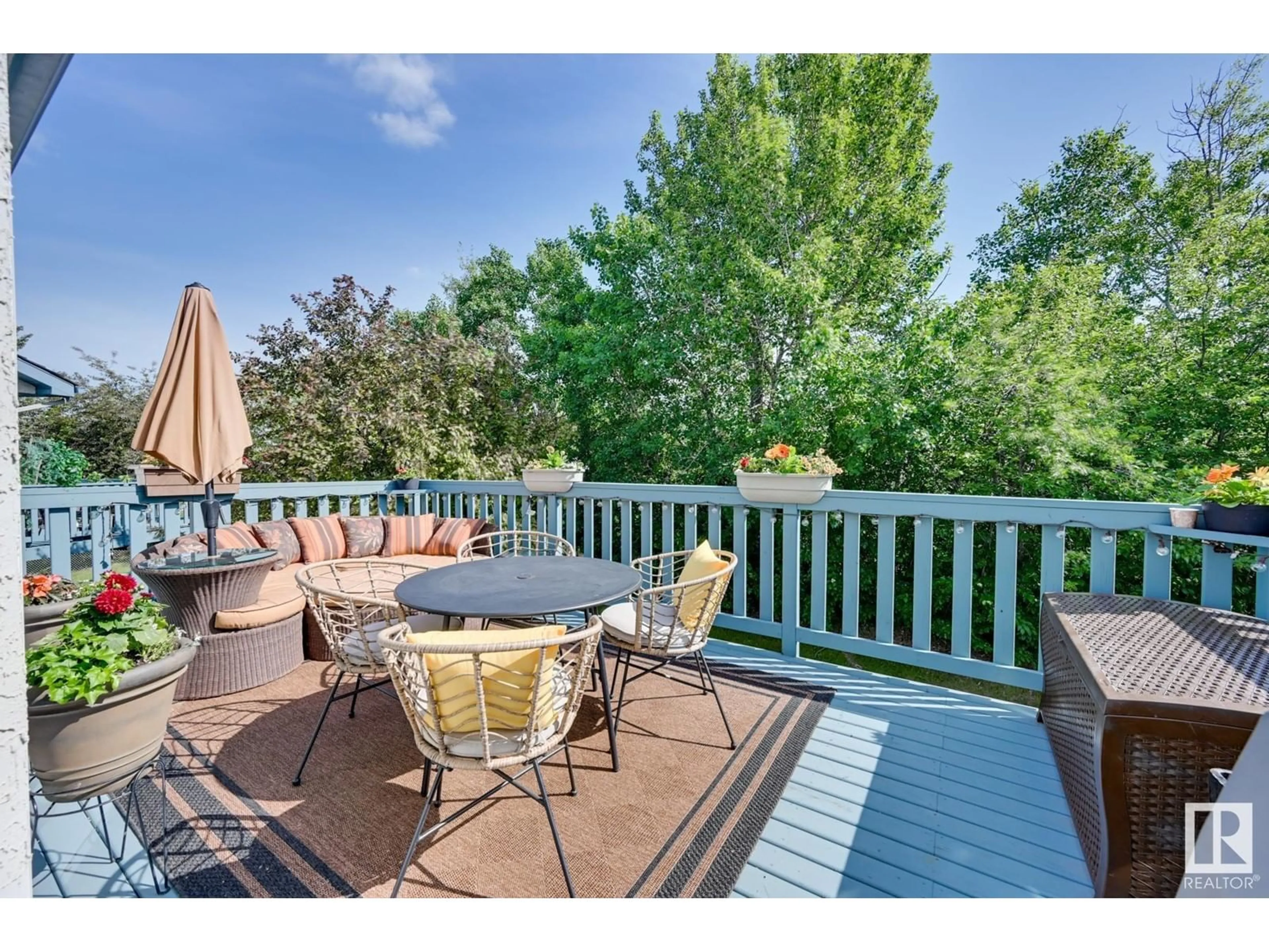 Patio, water/lake/river/ocean view for #21 - 1130 FALCONER RD, Edmonton Alberta T6R2J6
