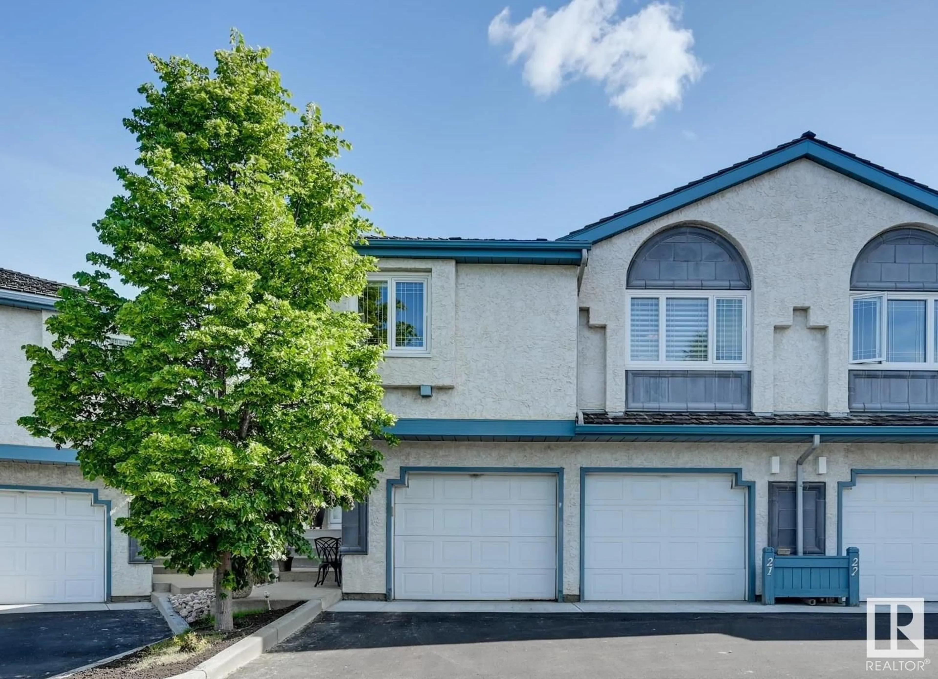 A pic from outside/outdoor area/front of a property/back of a property/a pic from drone, street for #21 - 1130 FALCONER RD, Edmonton Alberta T6R2J6