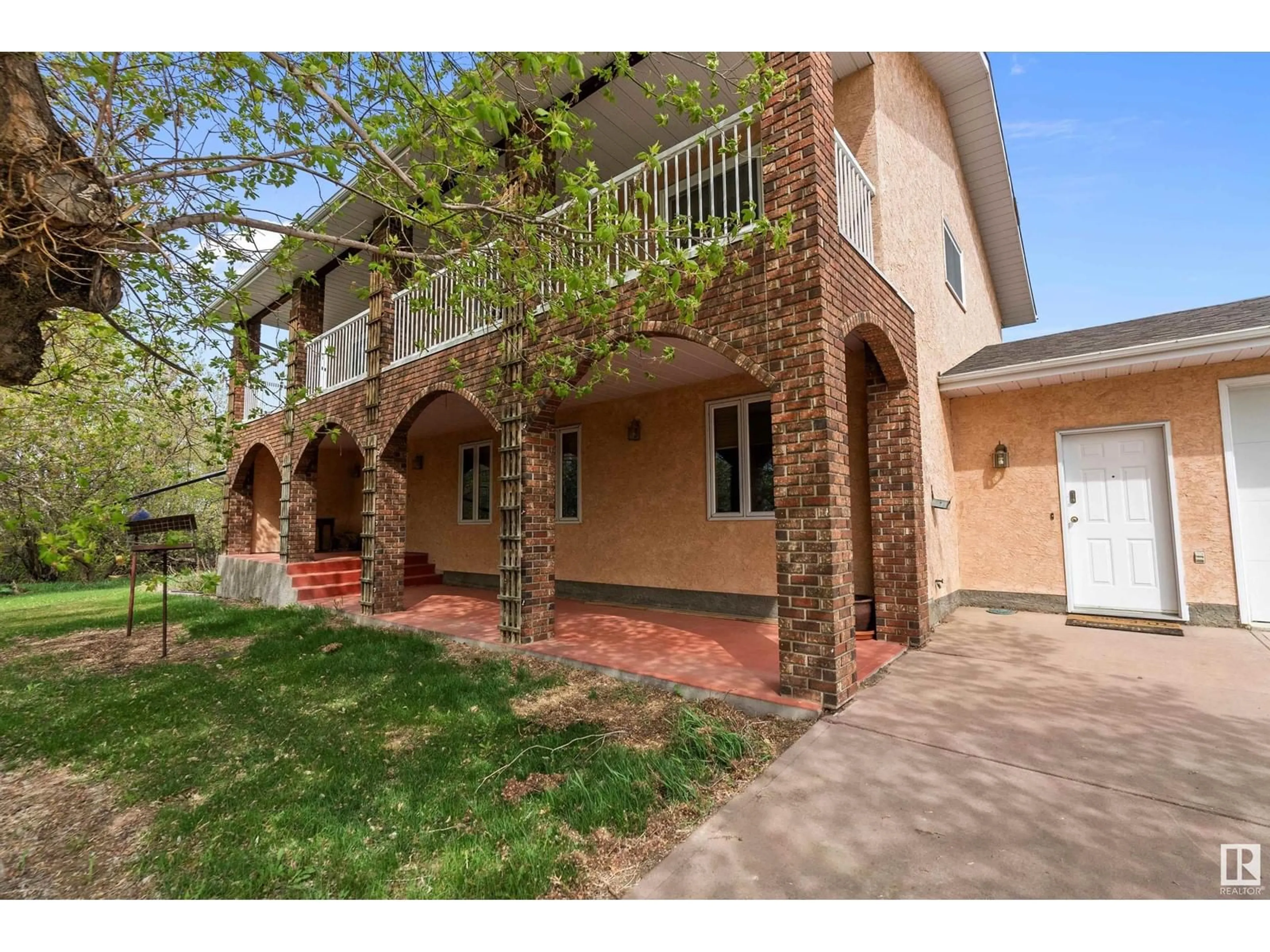 Home with brick exterior material, street for 240028 TWP 460, Rural Wetaskiwin County Alberta T9A1X1
