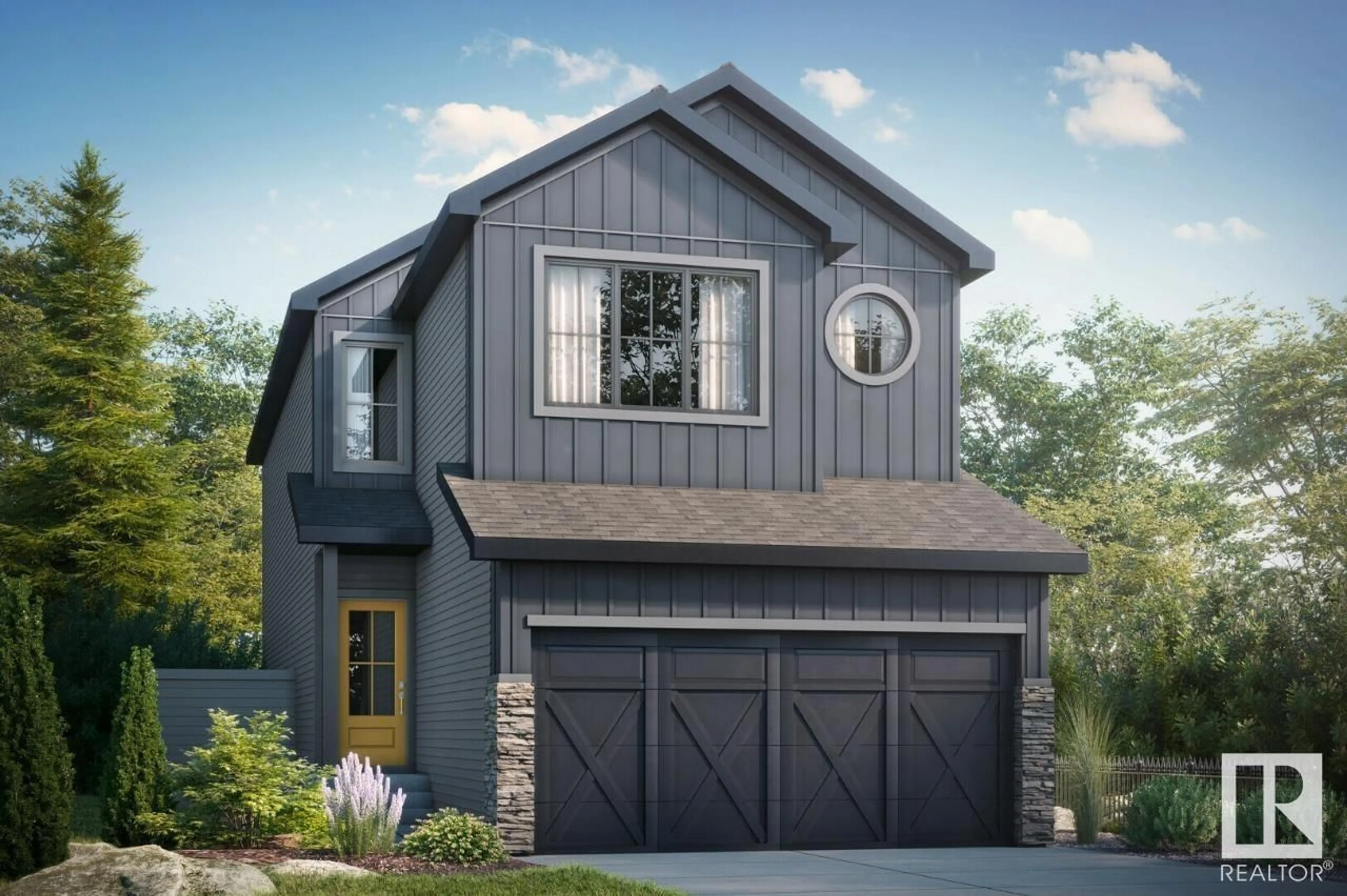 Home with brick exterior material, street for 2603 5 AV SW, Edmonton Alberta T6X3J1
