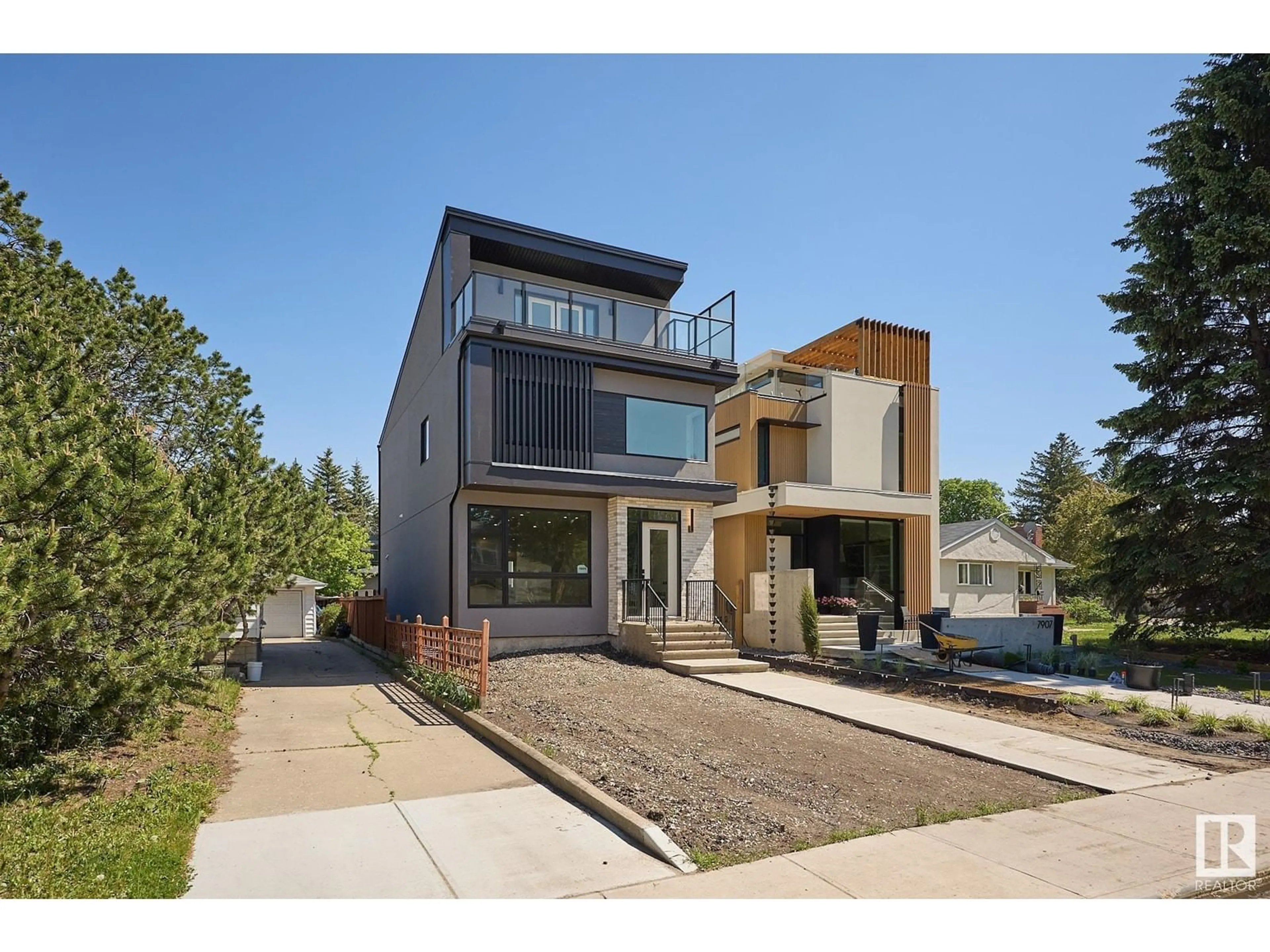 Home with brick exterior material, street for NW - 7909 119 ST, Edmonton Alberta T6G1W6
