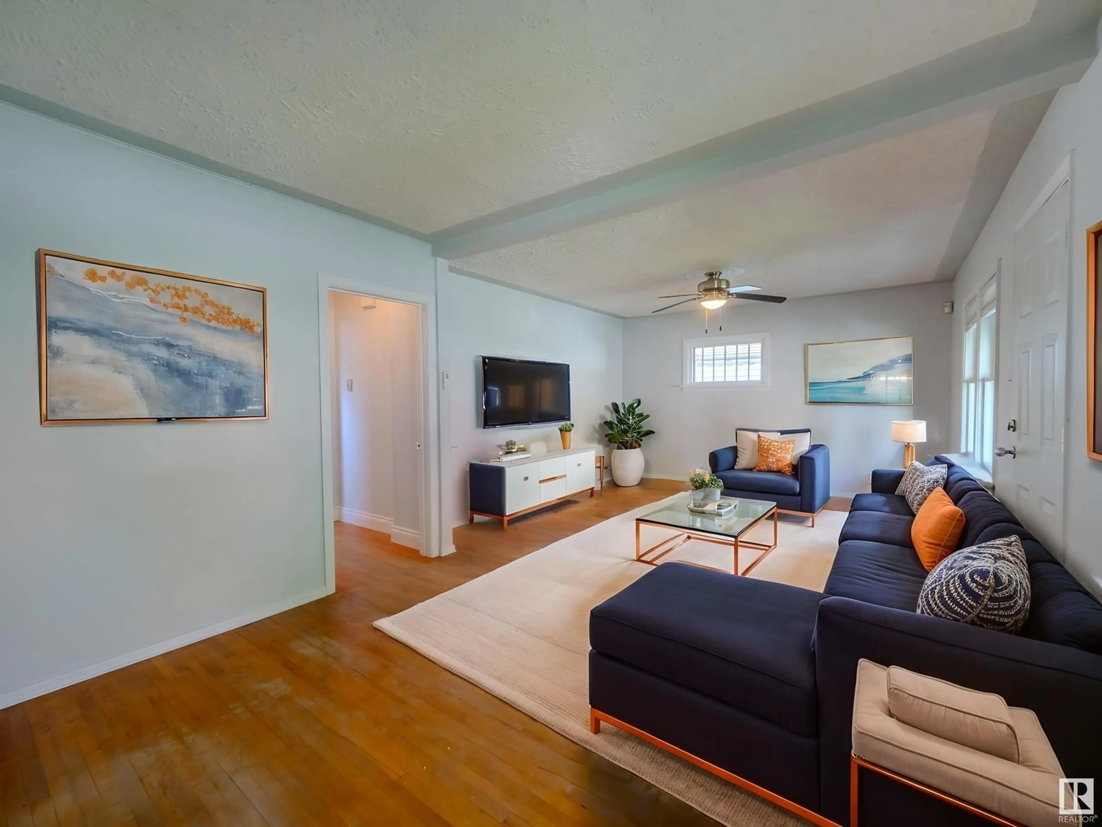 Living room with furniture, unknown for 9411 92 ST, Edmonton Alberta T6C3S1