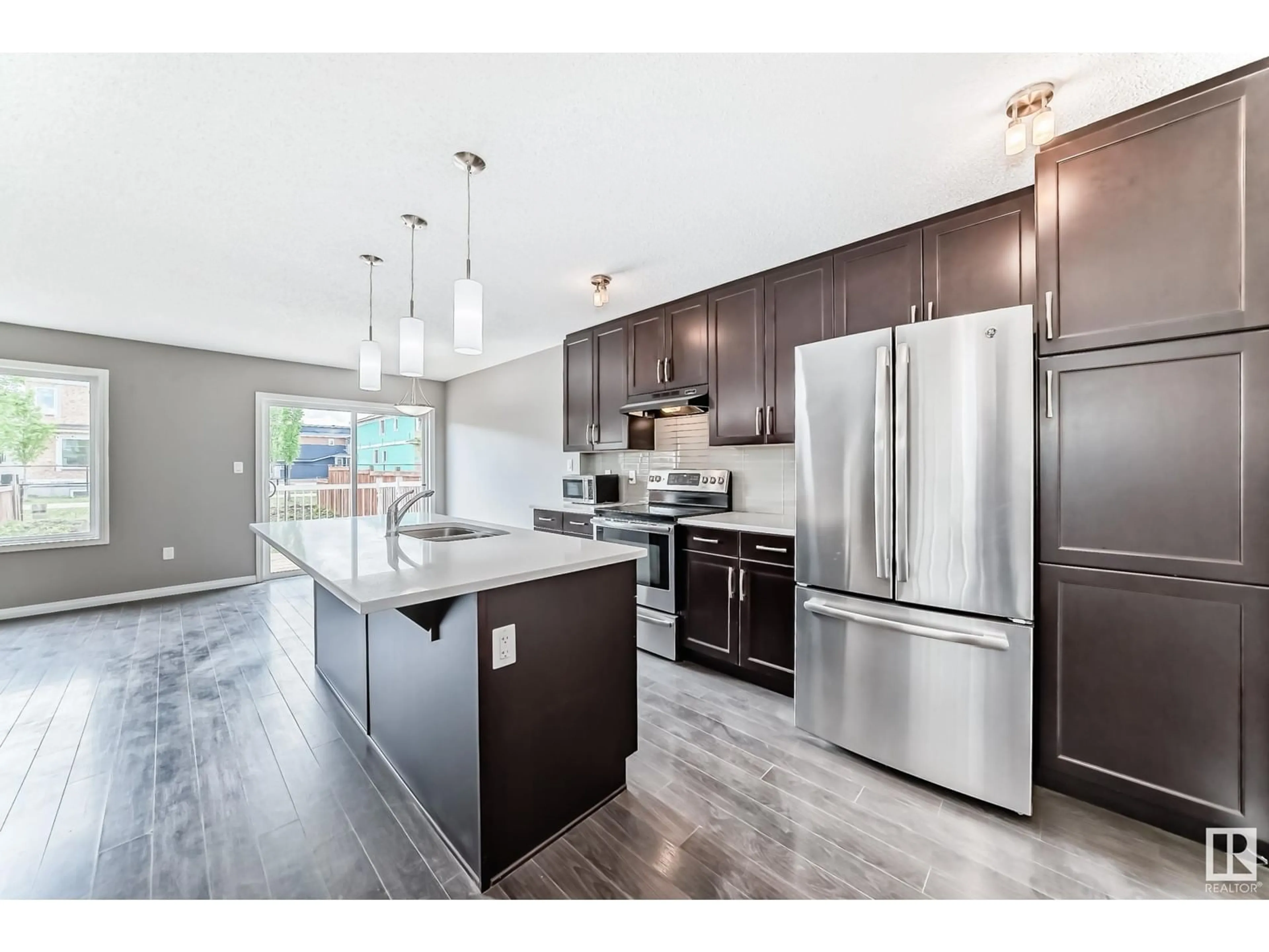 Open concept kitchen, unknown for LI SW - 5181 CRABAPPLE LINK, Edmonton Alberta T6X1X1