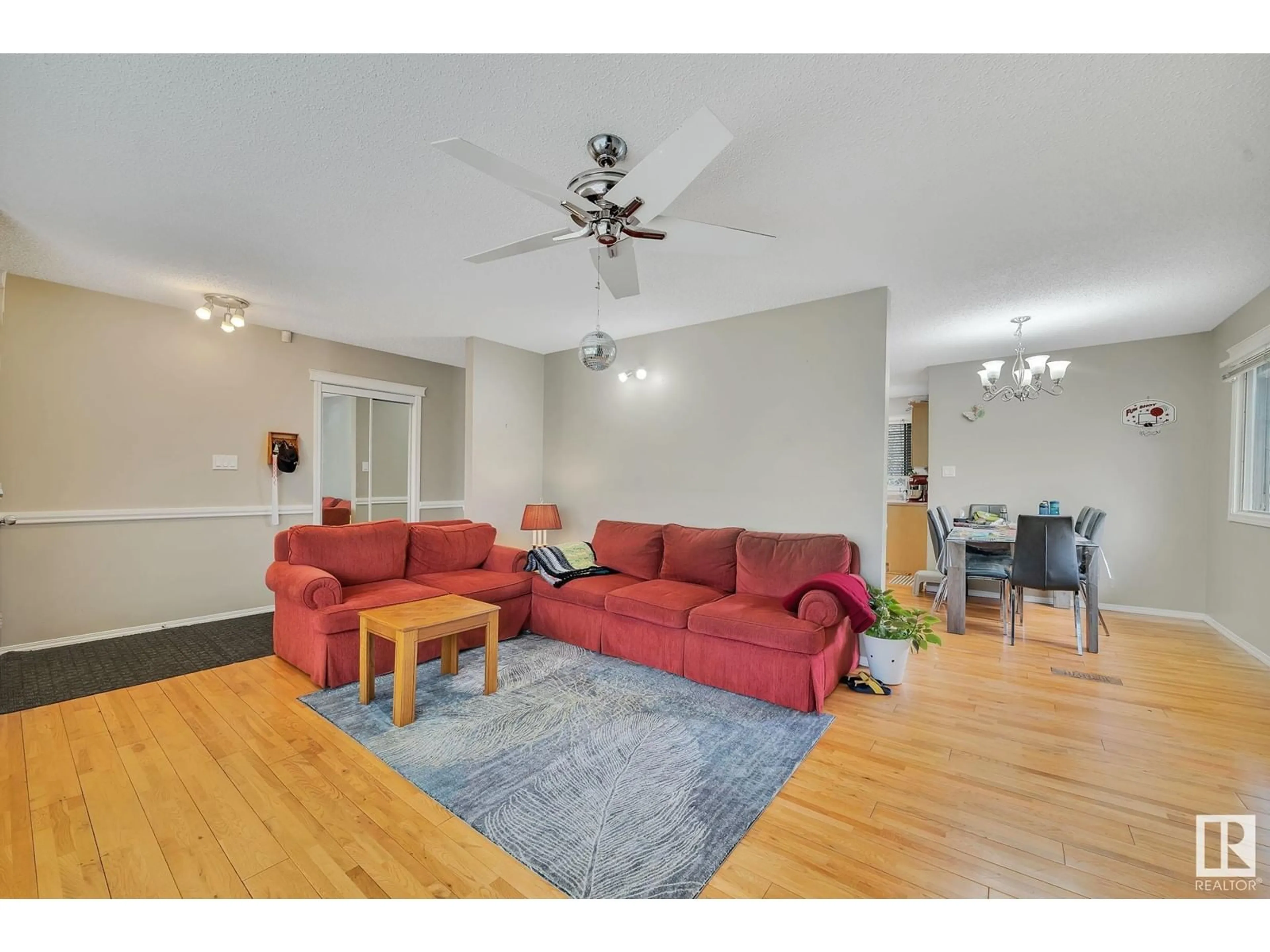 Living room with furniture, unknown for 107 EKOTA CR, Edmonton Alberta T6K2J6