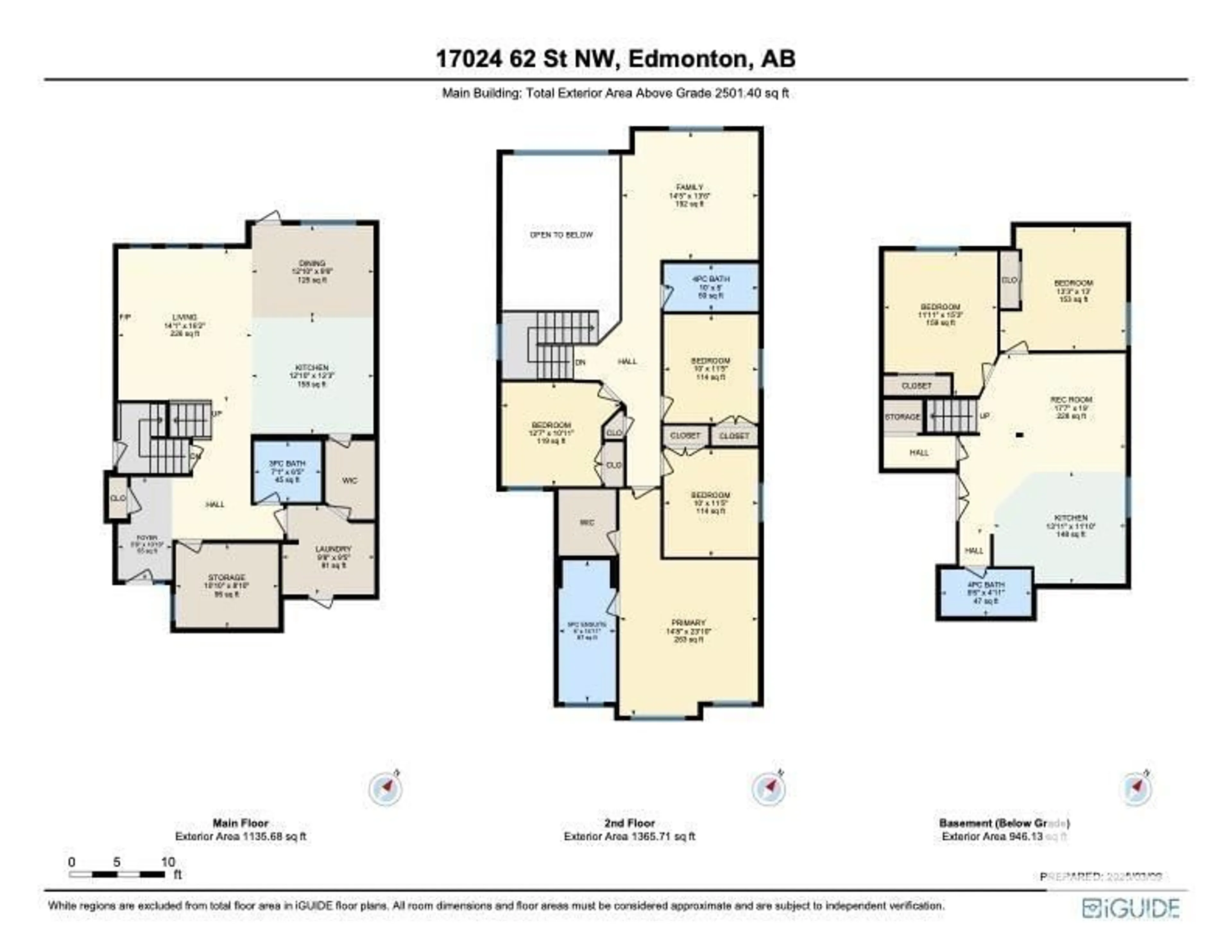 Floor plan for NW - 17024 62 ST, Edmonton Alberta T5Y3S4