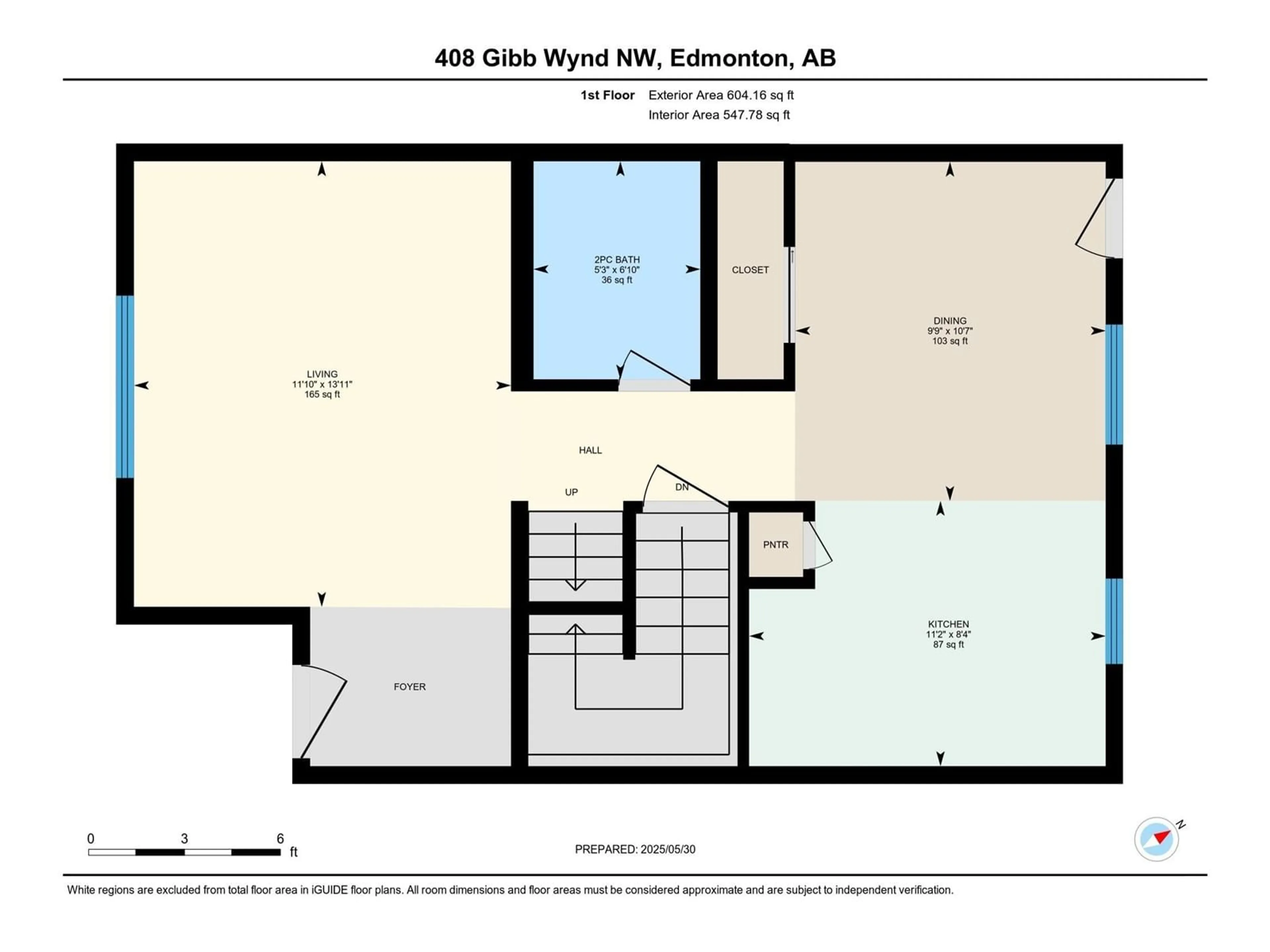 Floor plan for 408 GIBB WD, Edmonton Alberta T5T6W8