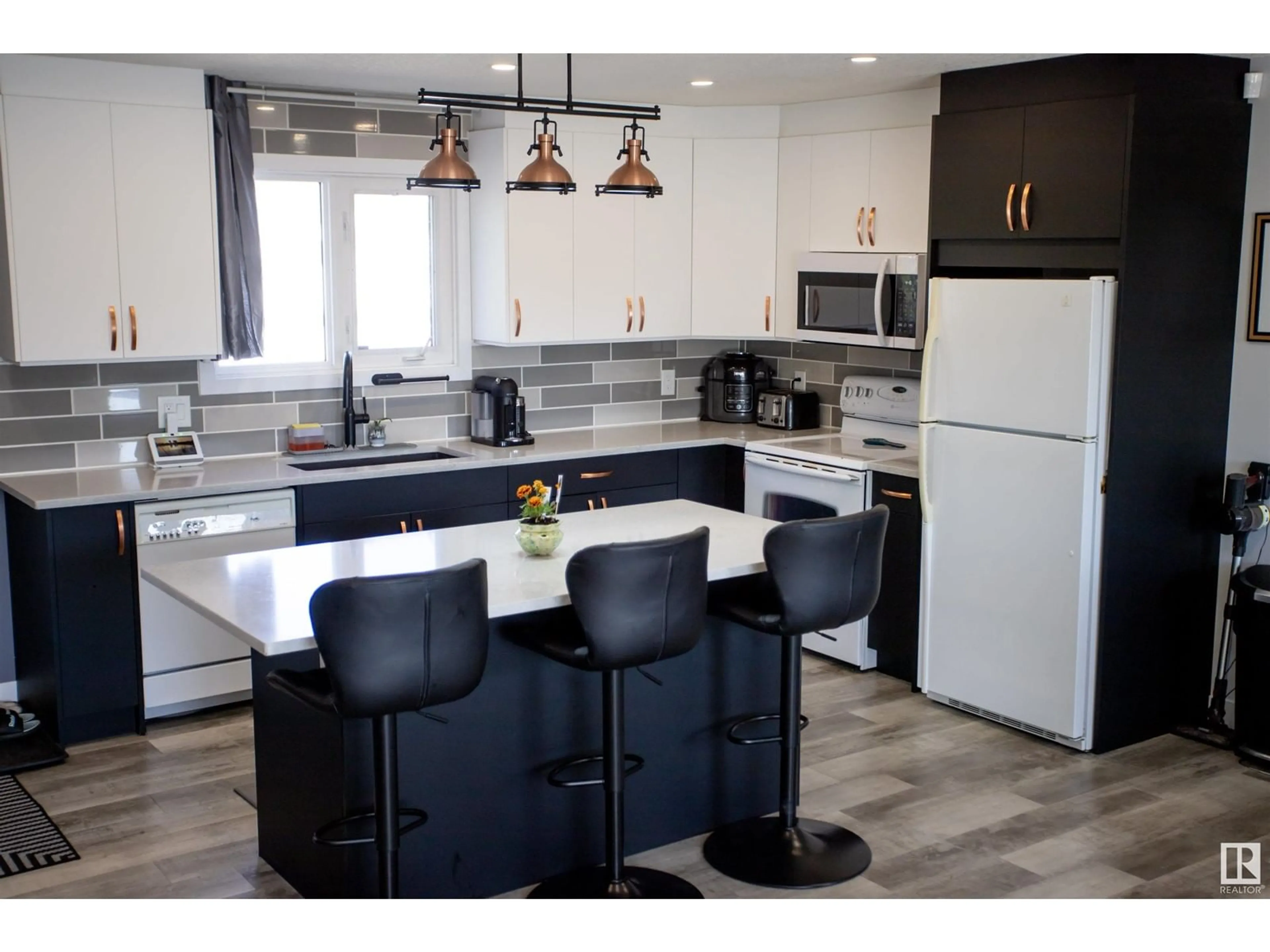 Open concept kitchen, unknown for 14207 25 ST, Edmonton Alberta T5Y1G4
