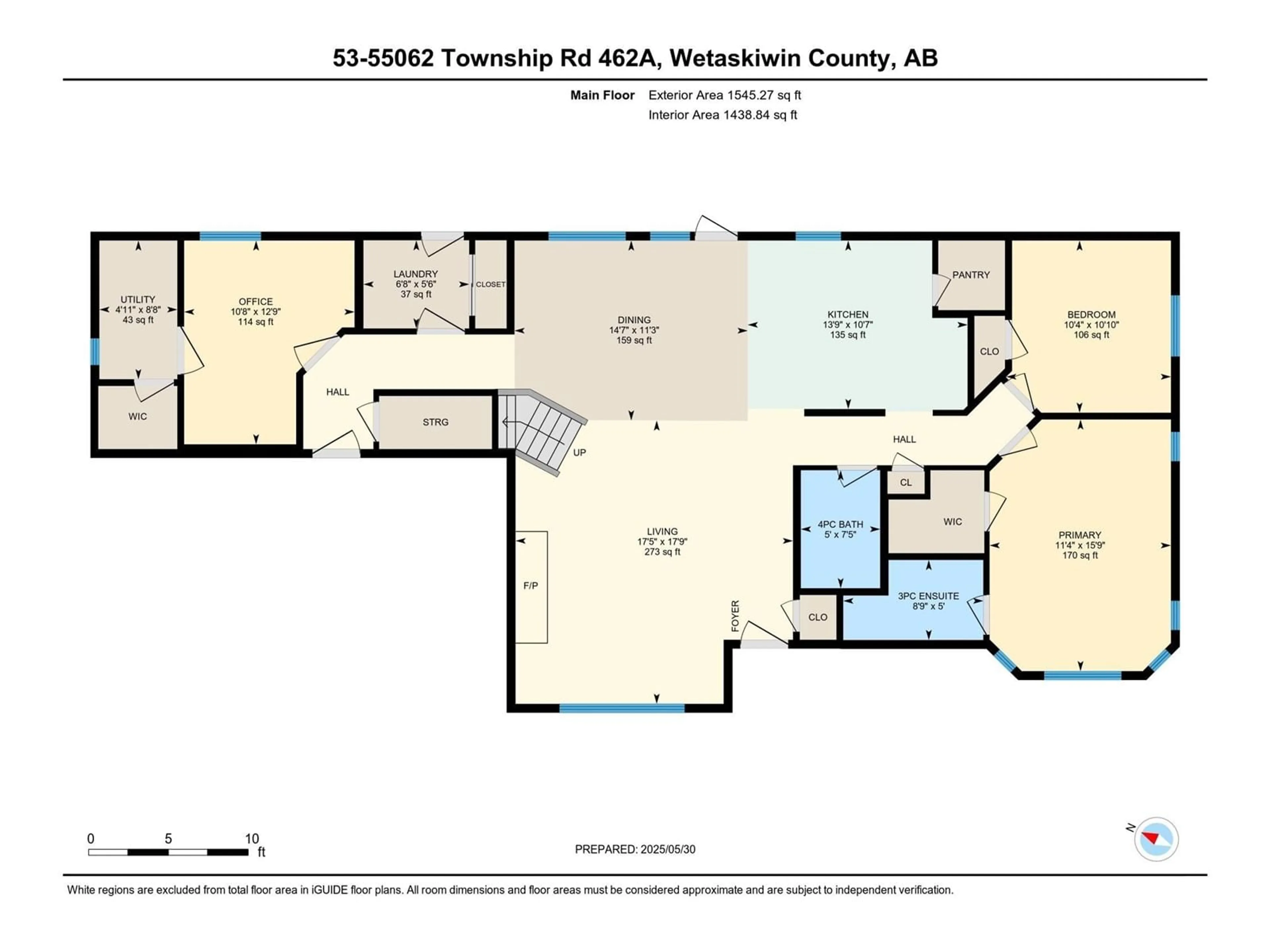 Floor plan for 53 TWP ROAD 462, Rural Wetaskiwin County Alberta T0C0T0