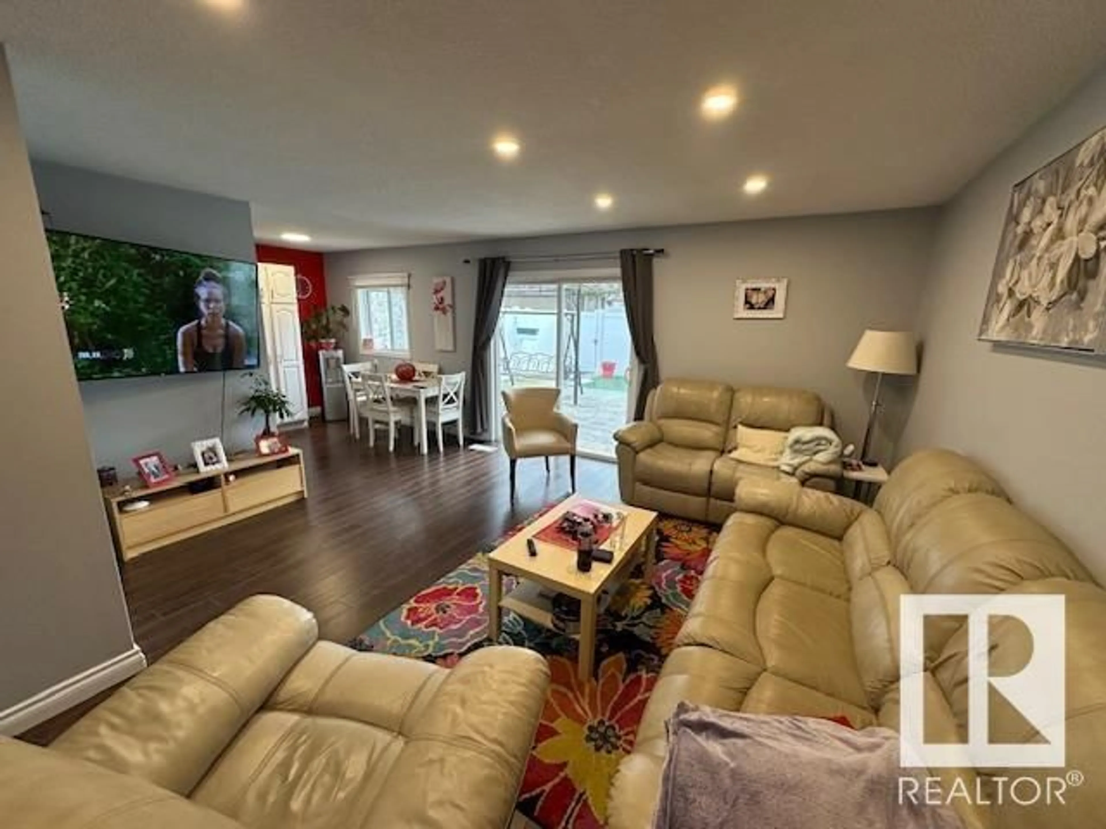 Living room with furniture, unknown for NW NW - 4C MEADOWLARK VG, Edmonton Alberta T5R5X3
