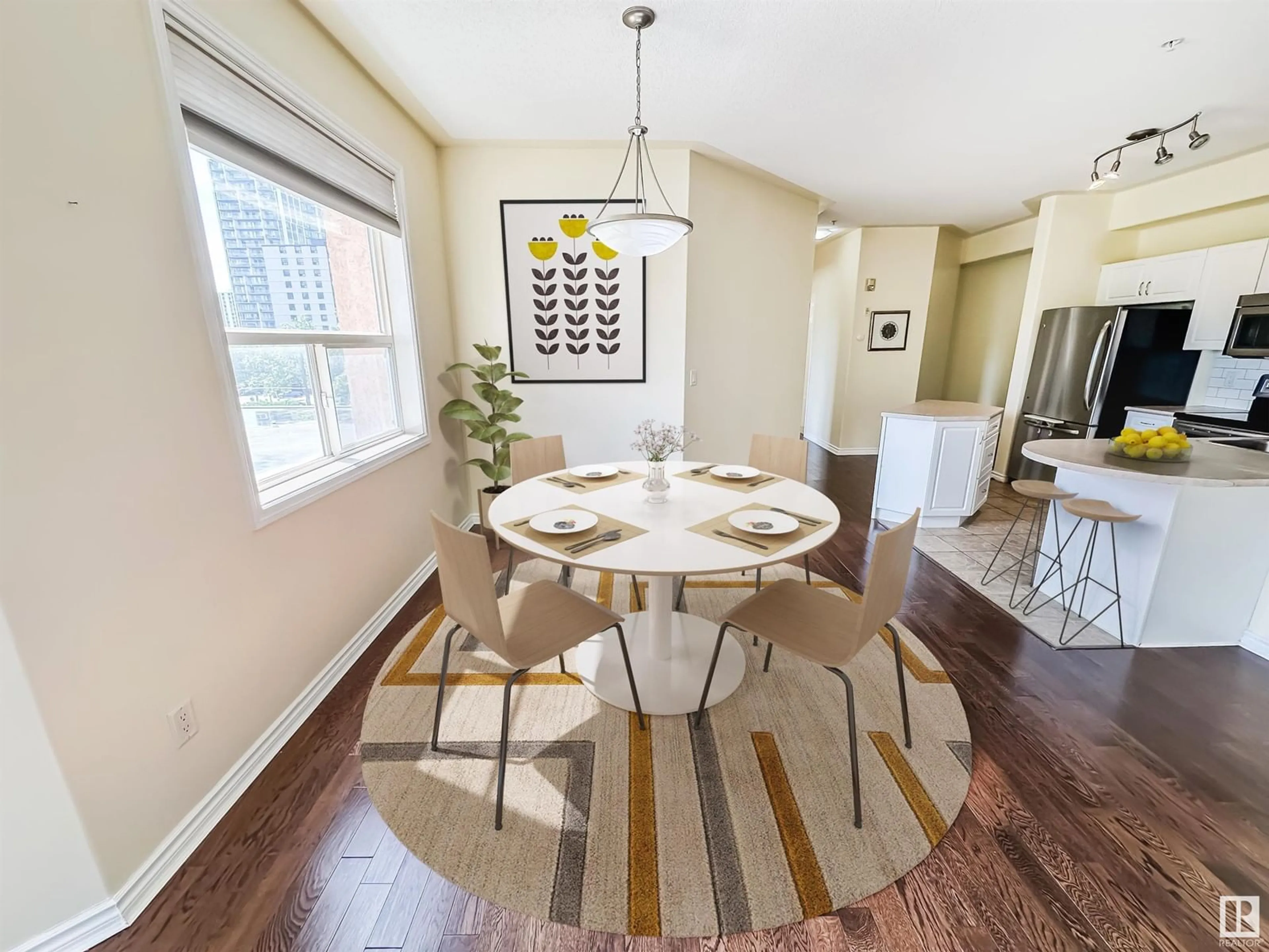 Dining room, unknown for #402 - 10011 110 ST, Edmonton Alberta T5K2X1