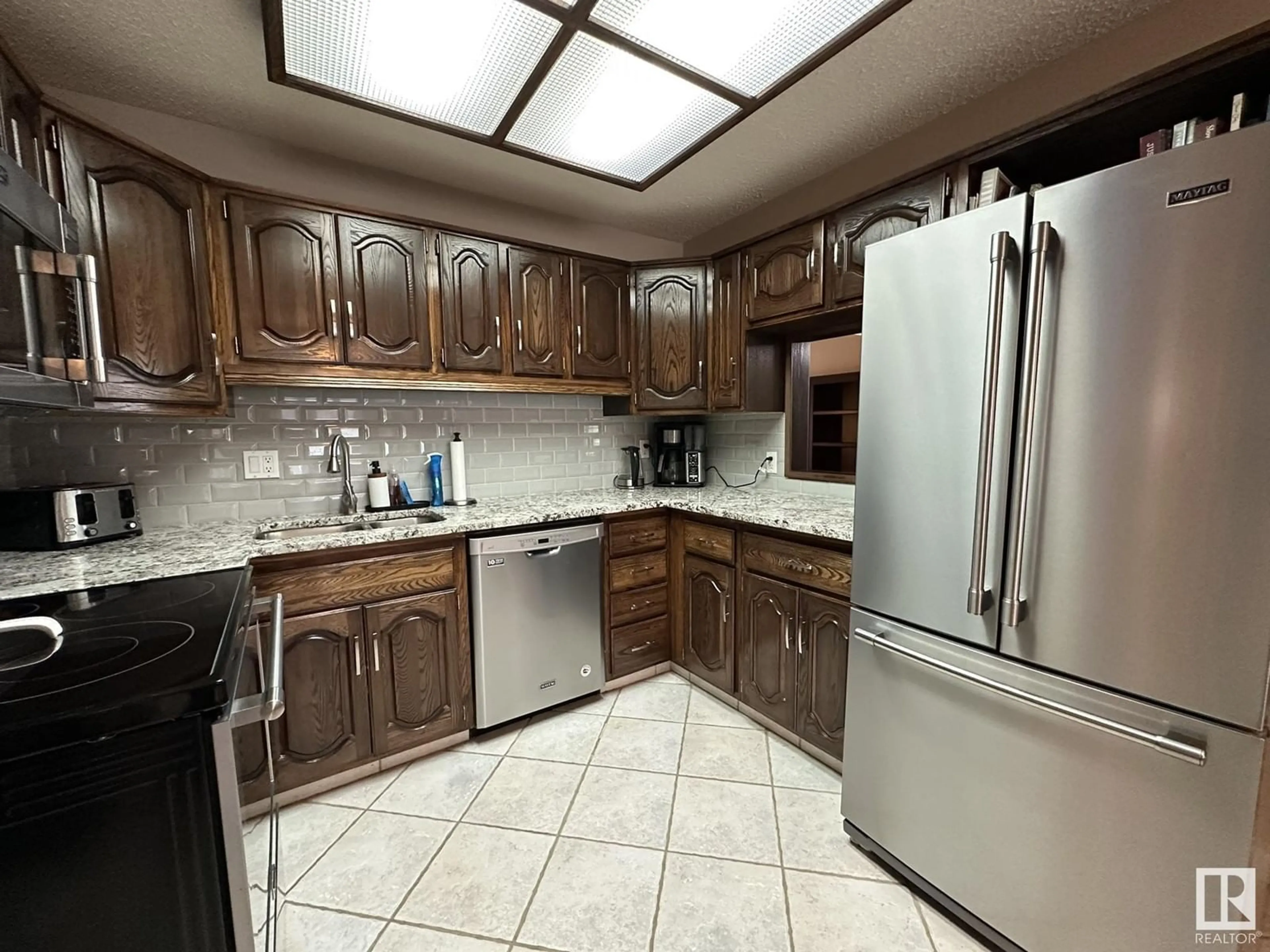 Standard kitchen, ceramic/tile floor for 4810 52 ST, Smoky Lake Town Alberta T0A3C0