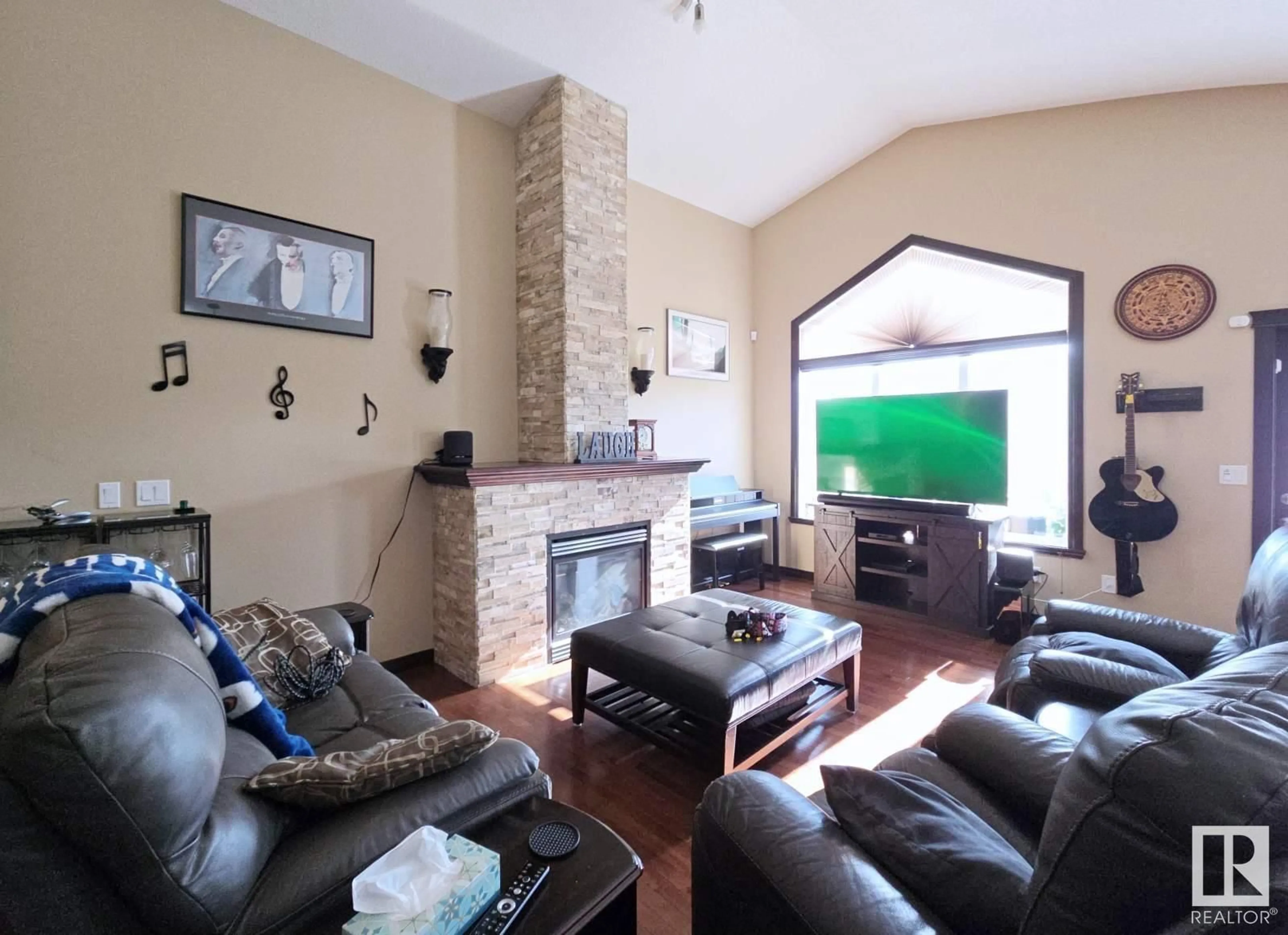 Living room with furniture, unknown for NW - 16111 134 ST, Edmonton Alberta T6V0C1