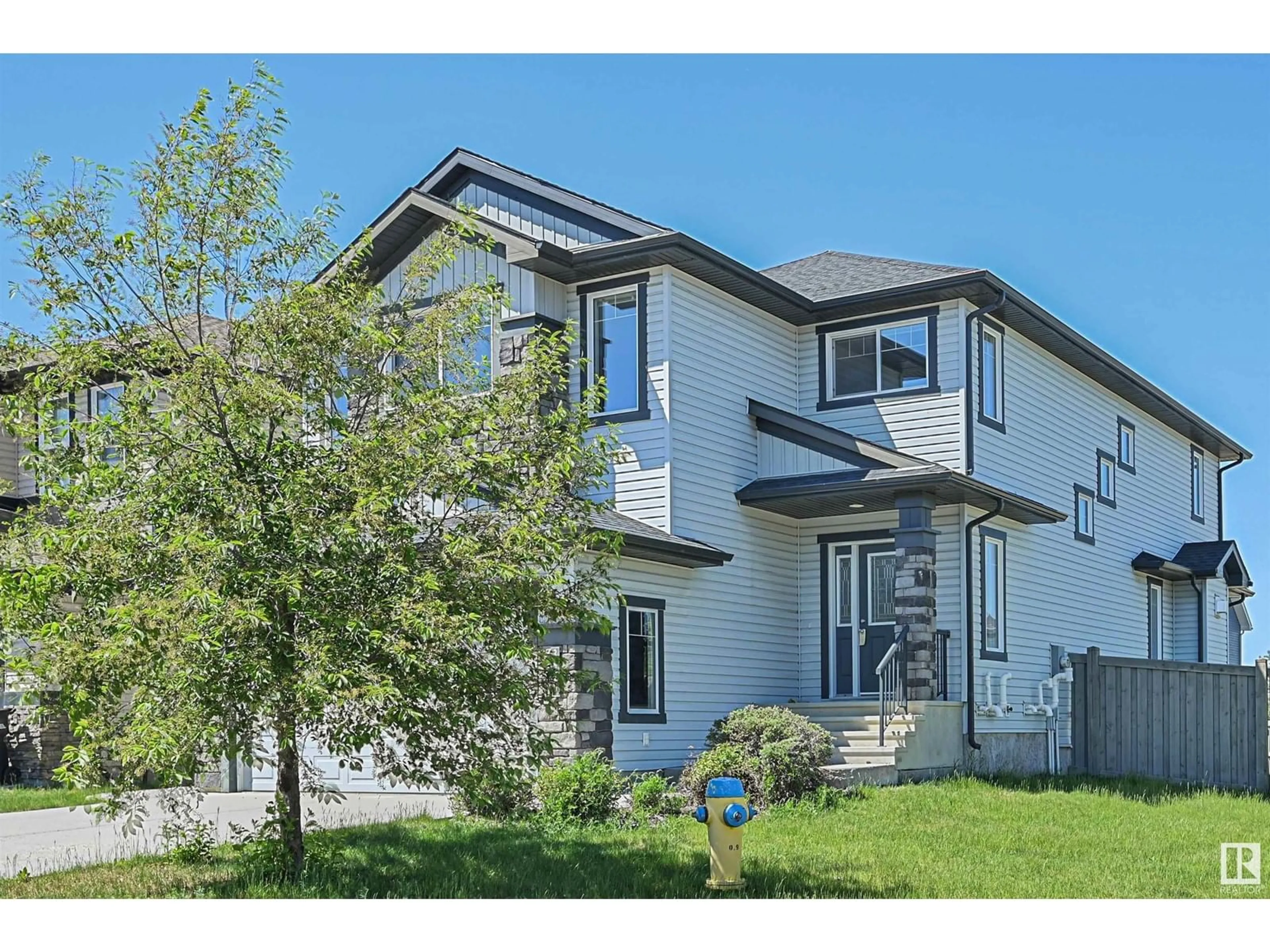 Home with vinyl exterior material, street for 3520 CLAXTON CR, Edmonton Alberta T6W0Z6