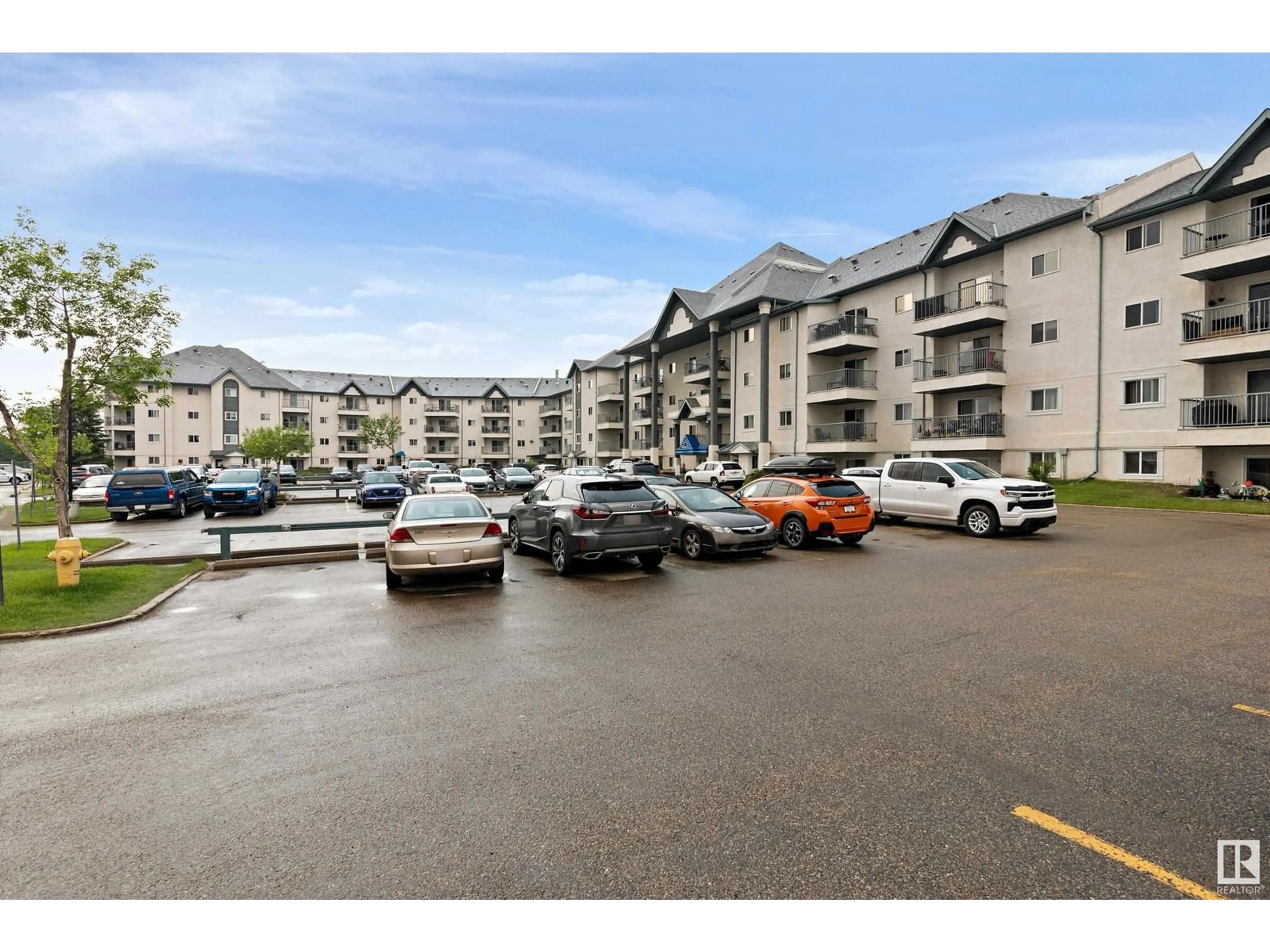 A pic from outside/outdoor area/front of a property/back of a property/a pic from drone, unknown for #221 - 9620 174 ST, Edmonton Alberta T5T6B9