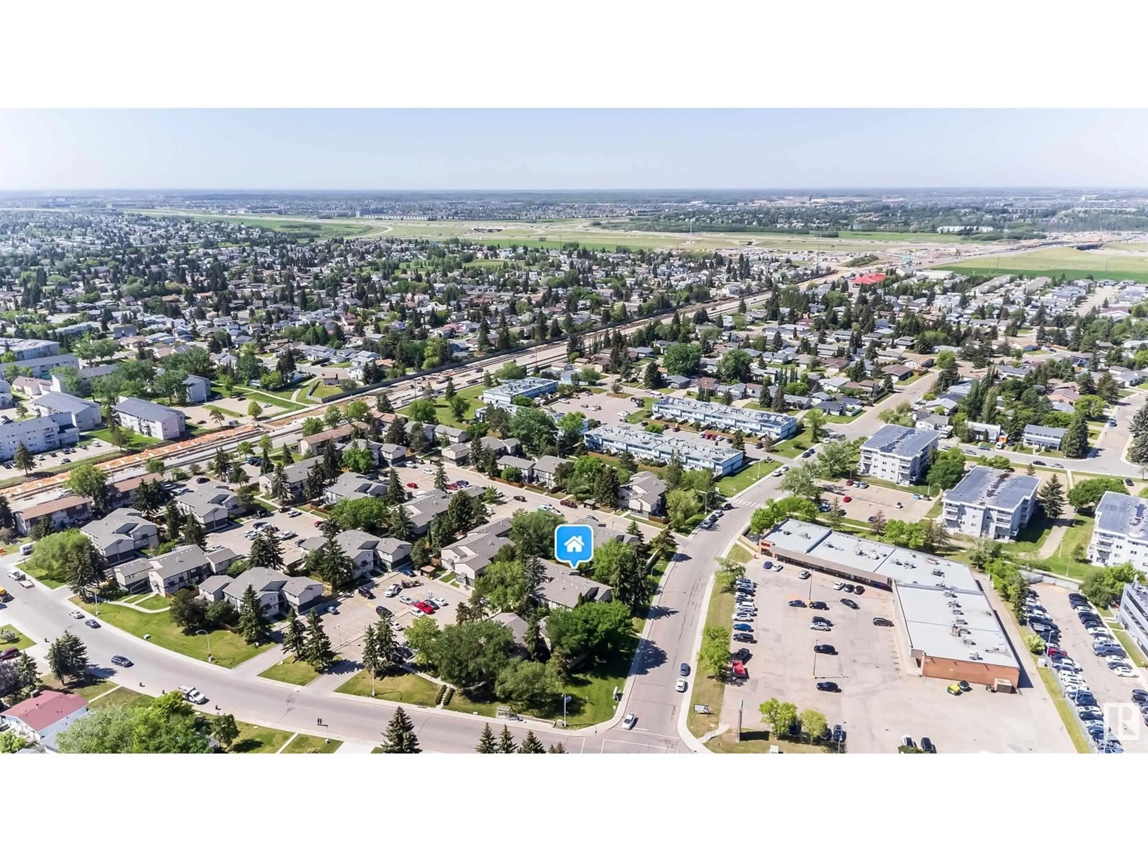 A pic from outside/outdoor area/front of a property/back of a property/a pic from drone, street for 52 BELMEAD GARDENS GD, Edmonton Alberta T5T1J1