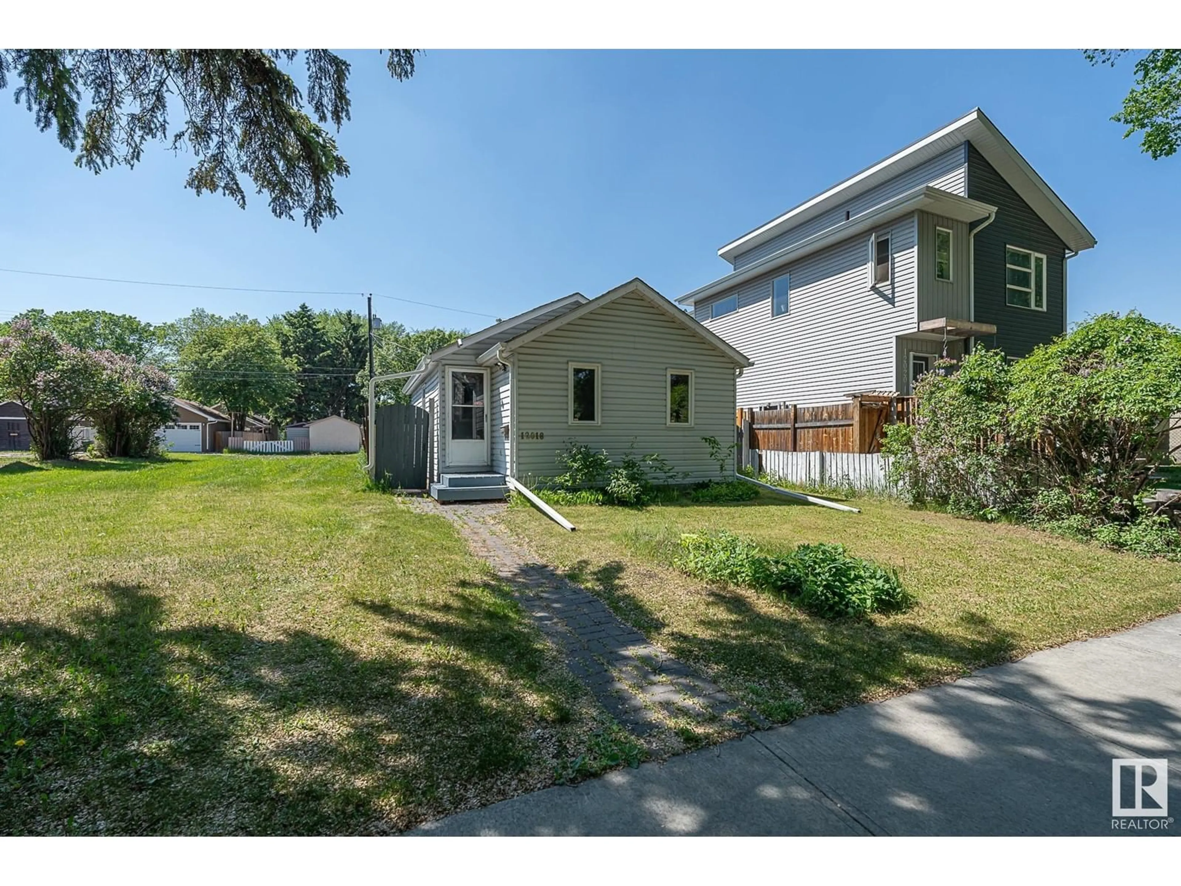 A pic from outside/outdoor area/front of a property/back of a property/a pic from drone, street for NW - 12018 62 ST, Edmonton Alberta T5W5C8