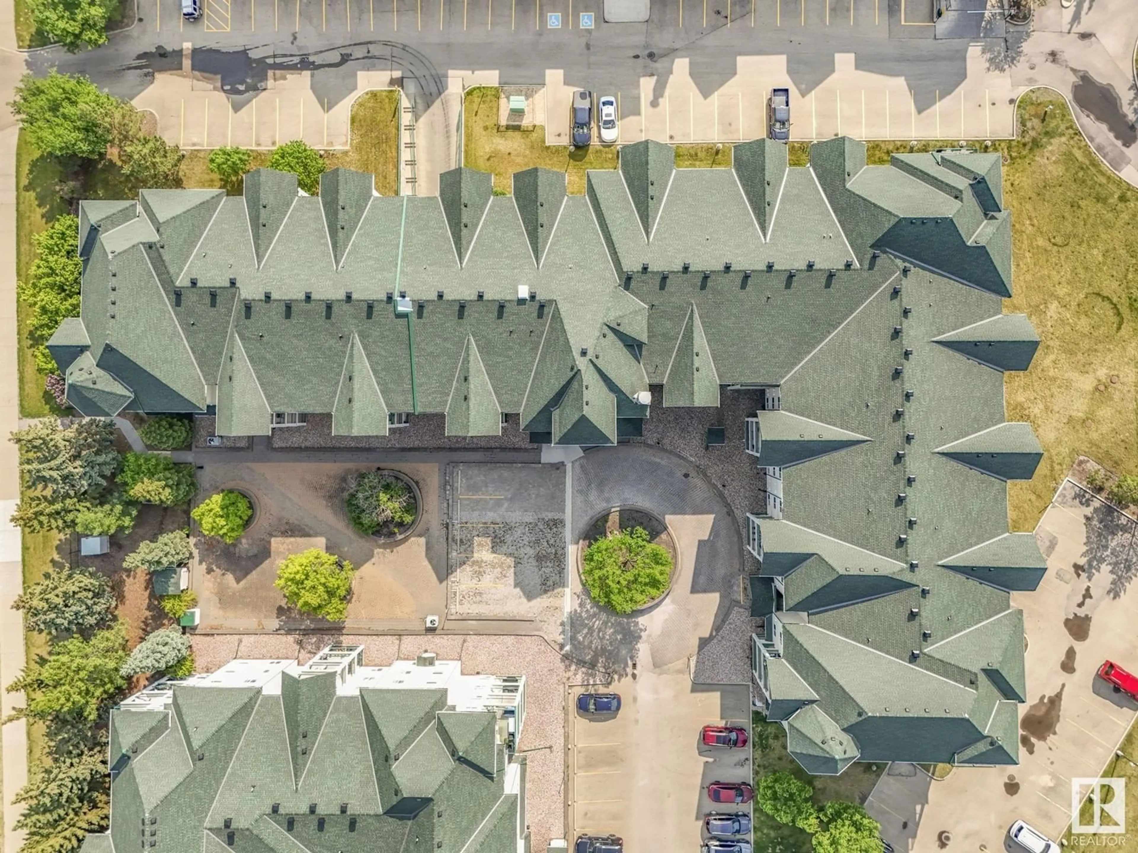 A pic from outside/outdoor area/front of a property/back of a property/a pic from drone, city buildings view from balcony for #106 - 13625 34 ST, Edmonton Alberta T5A0E3