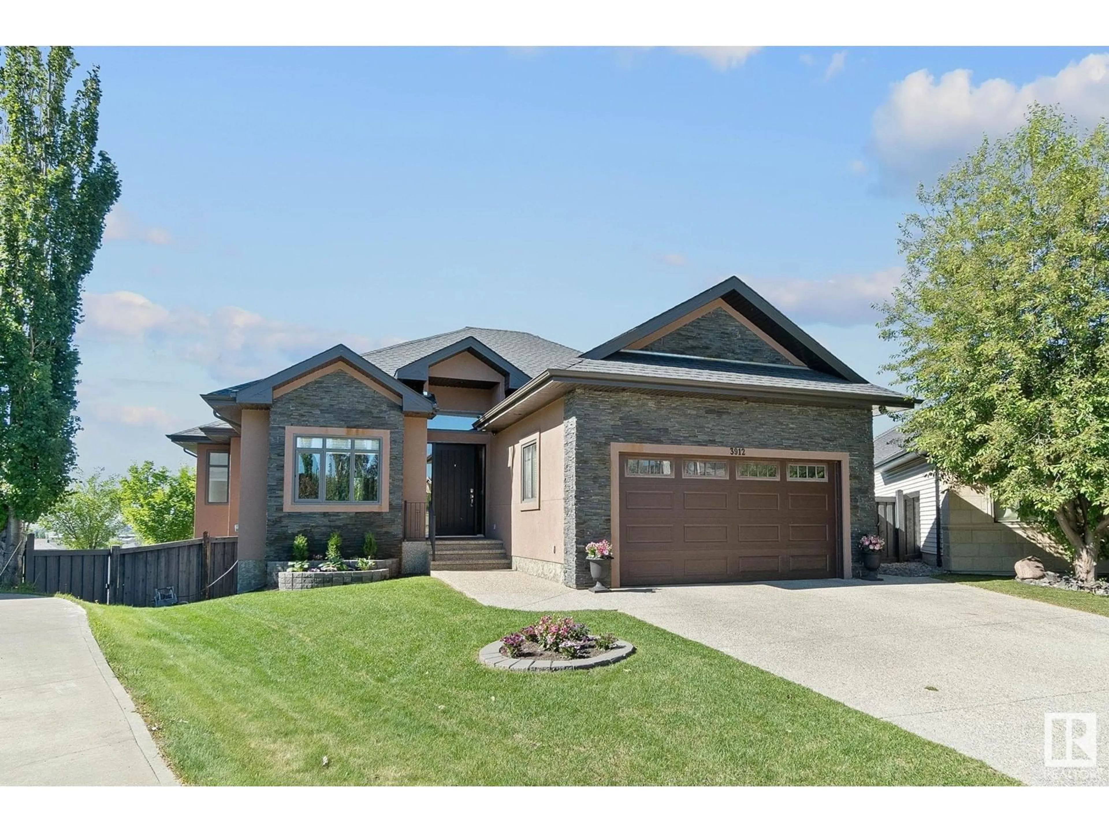 Home with brick exterior material, street for NW - 3912 MACNEIL BAY BA, Edmonton Alberta T6R0H5