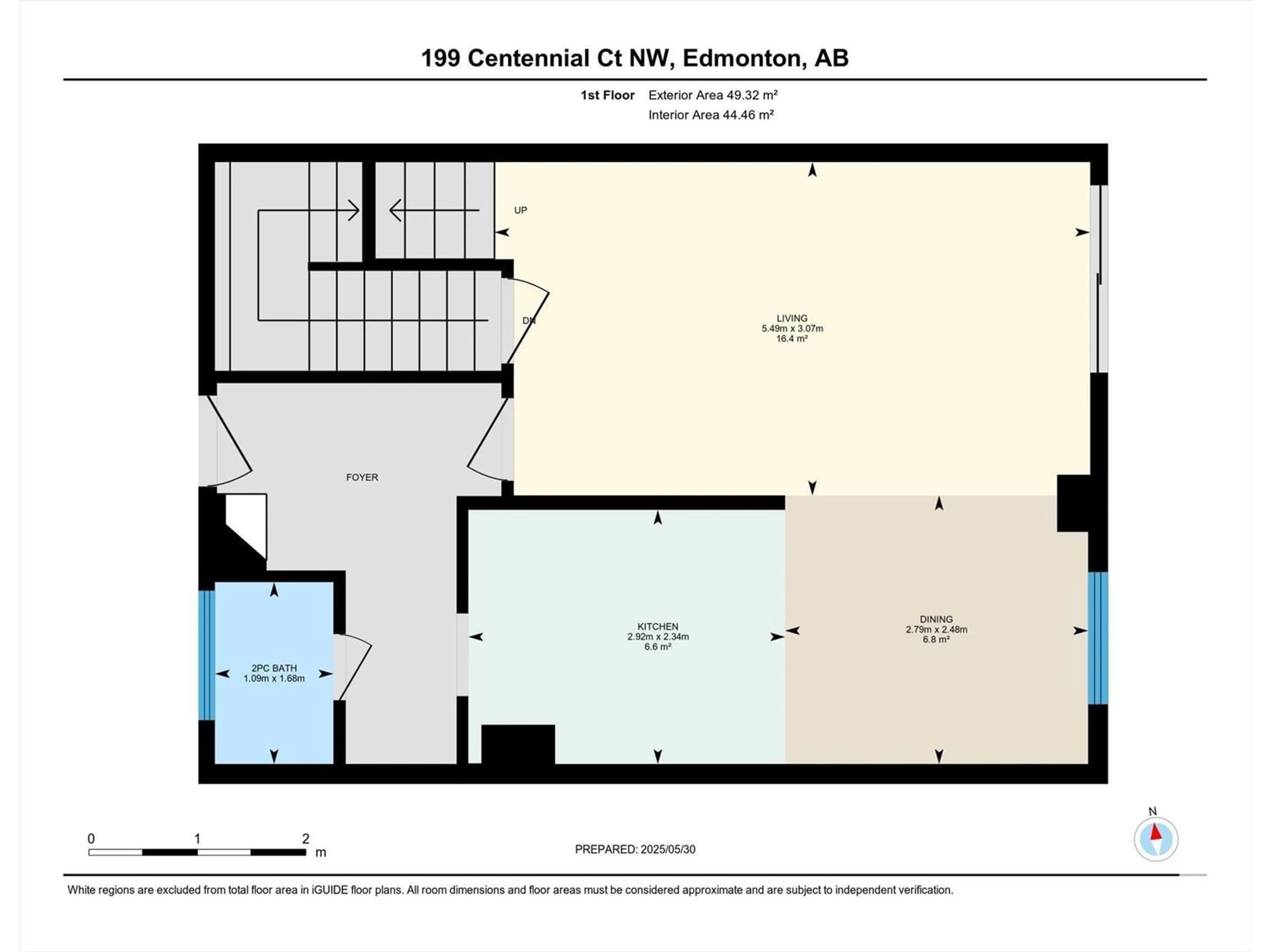 Floor plan for 199 CENTENNIAL CO, Edmonton Alberta T5P0V4