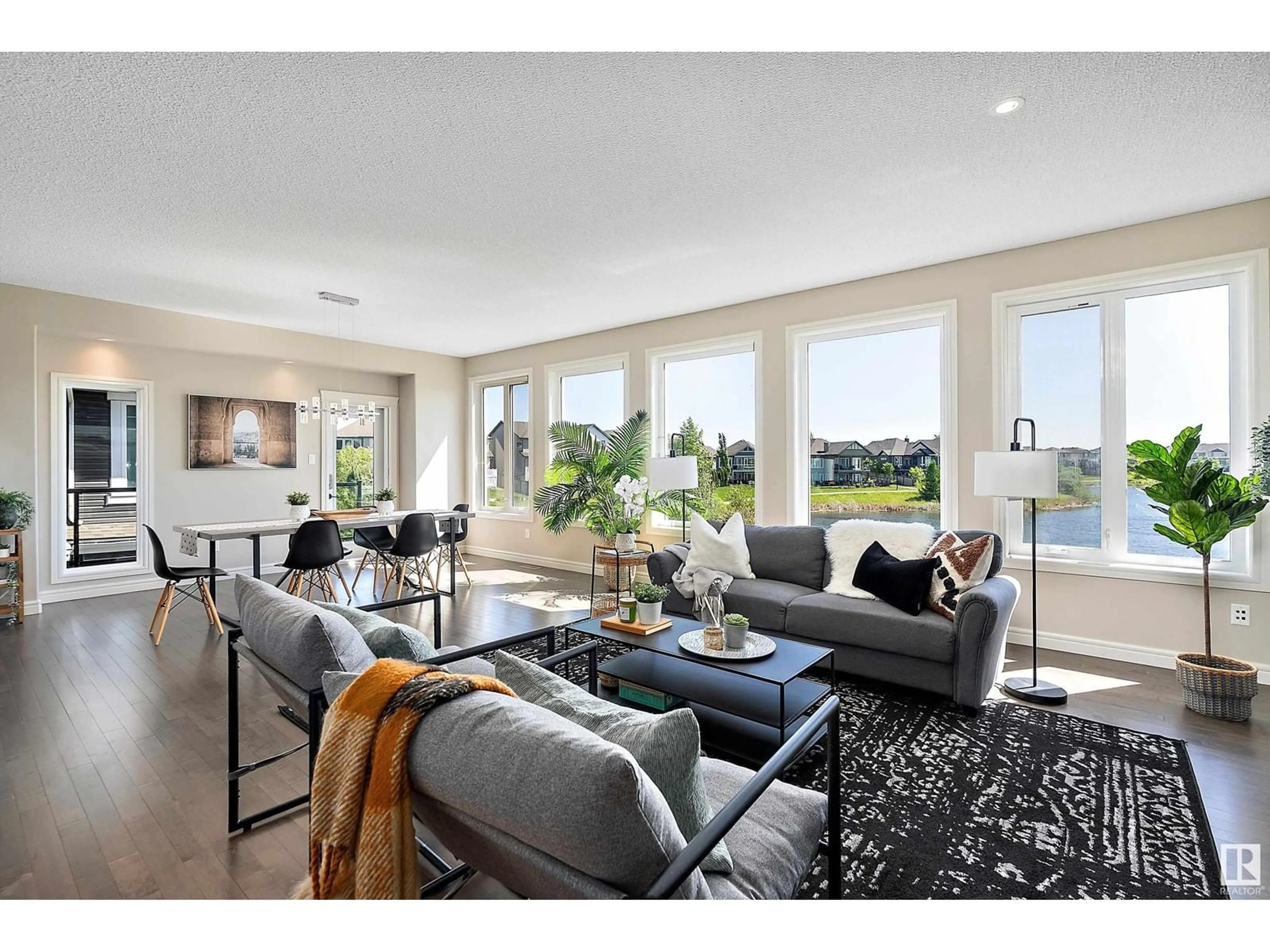 Living room with furniture, unknown for SW - 671 180 ST, Edmonton Alberta T6W2S8