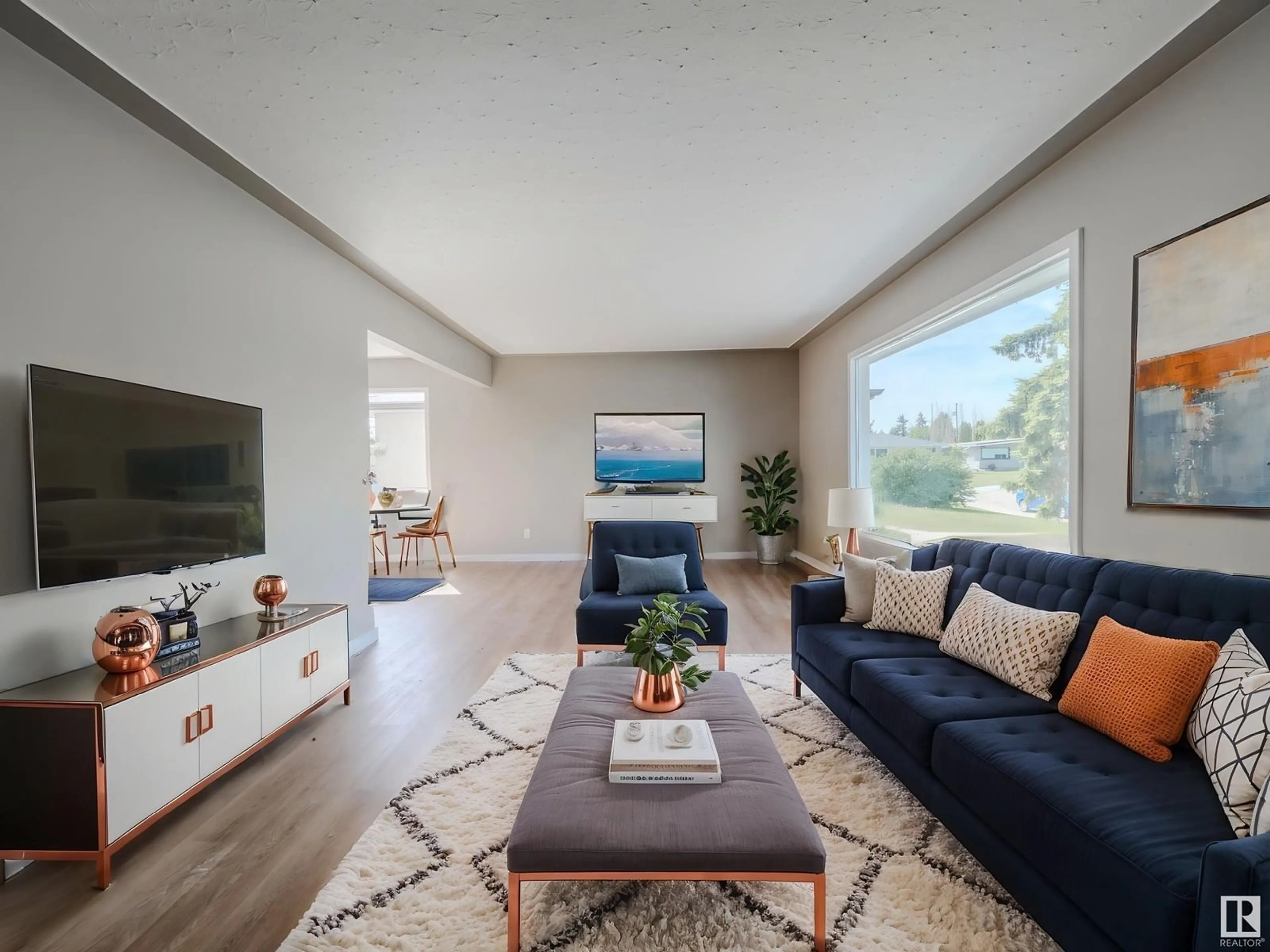 Living room with furniture, unknown for 10319 135A AV, Edmonton Alberta T5E2S8