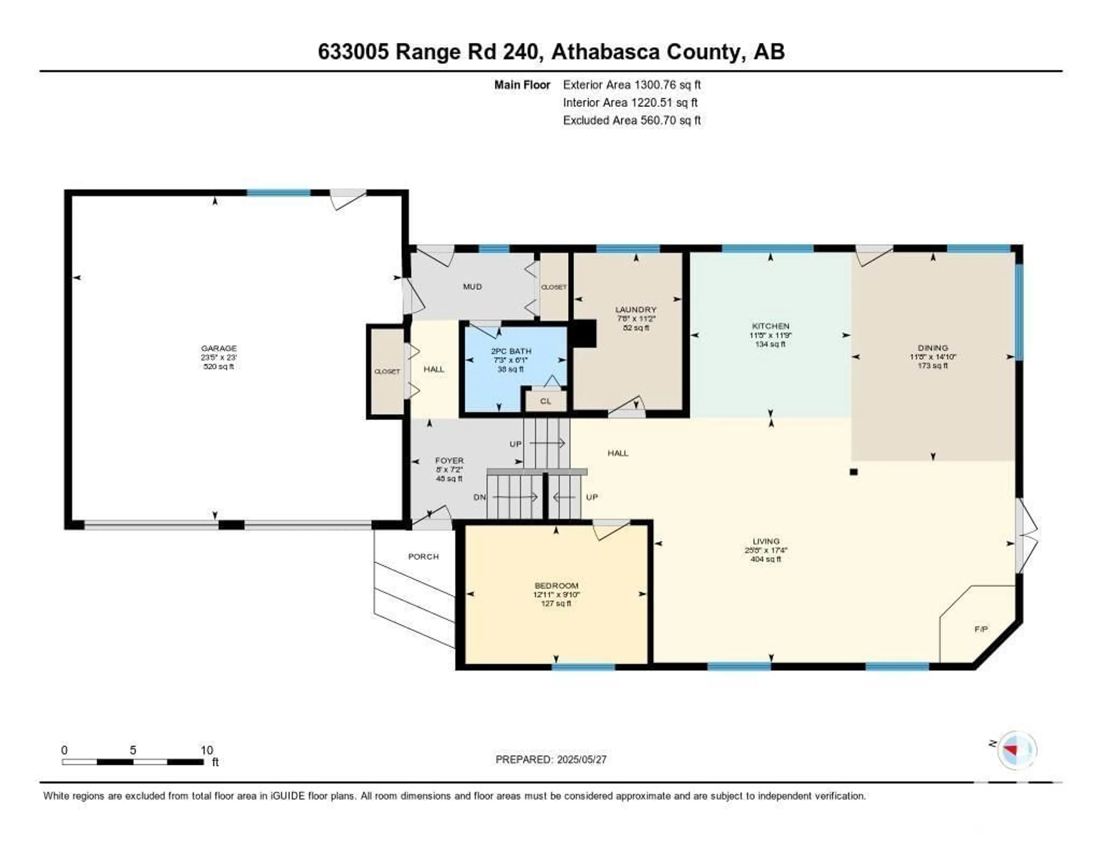 Floor plan for 633005 RG RD 240, Rural Athabasca County Alberta T0G1Z0