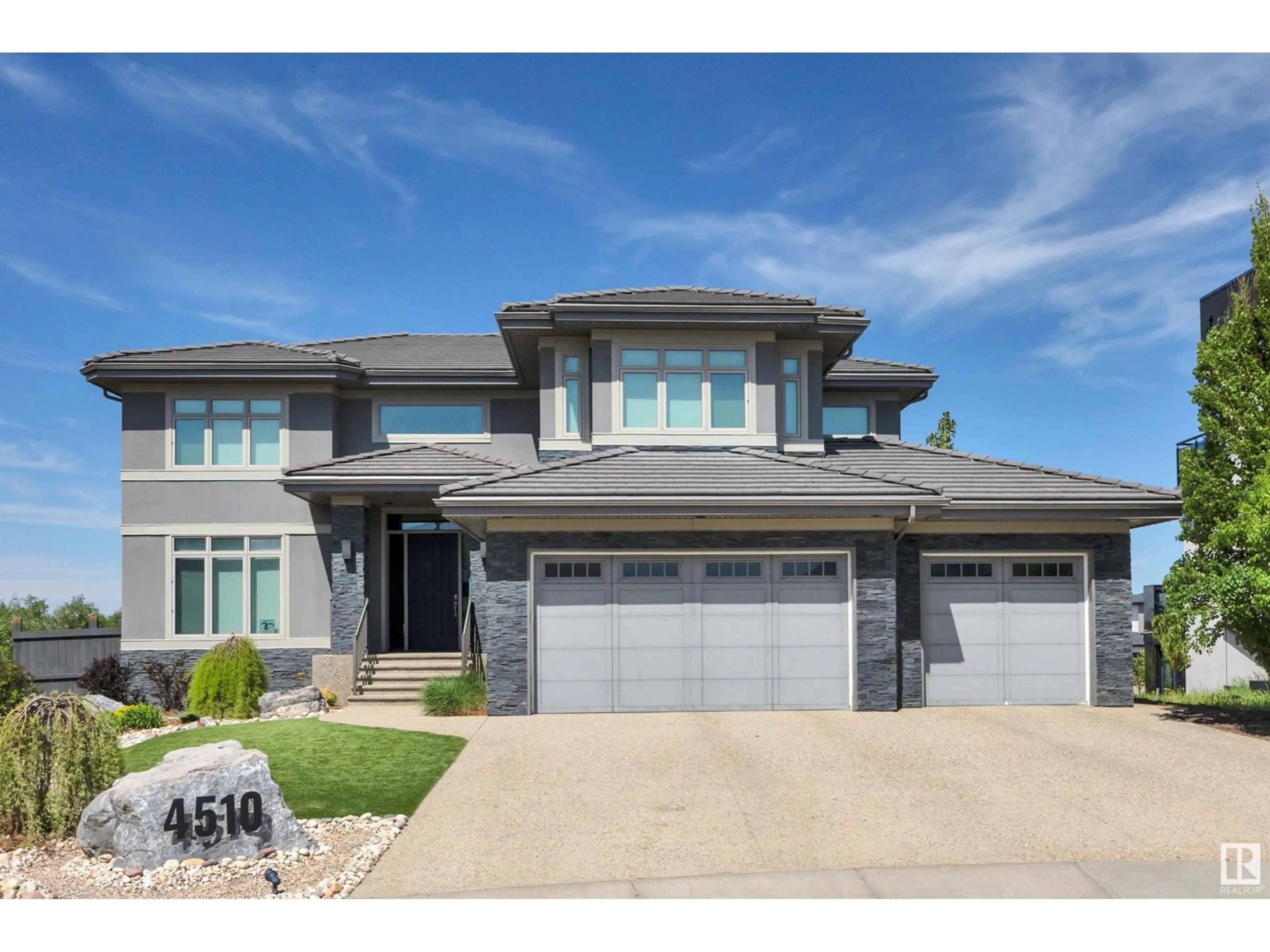 Home with brick exterior material, street for 4510 WINGFIELD BA, Edmonton Alberta T6W2E1