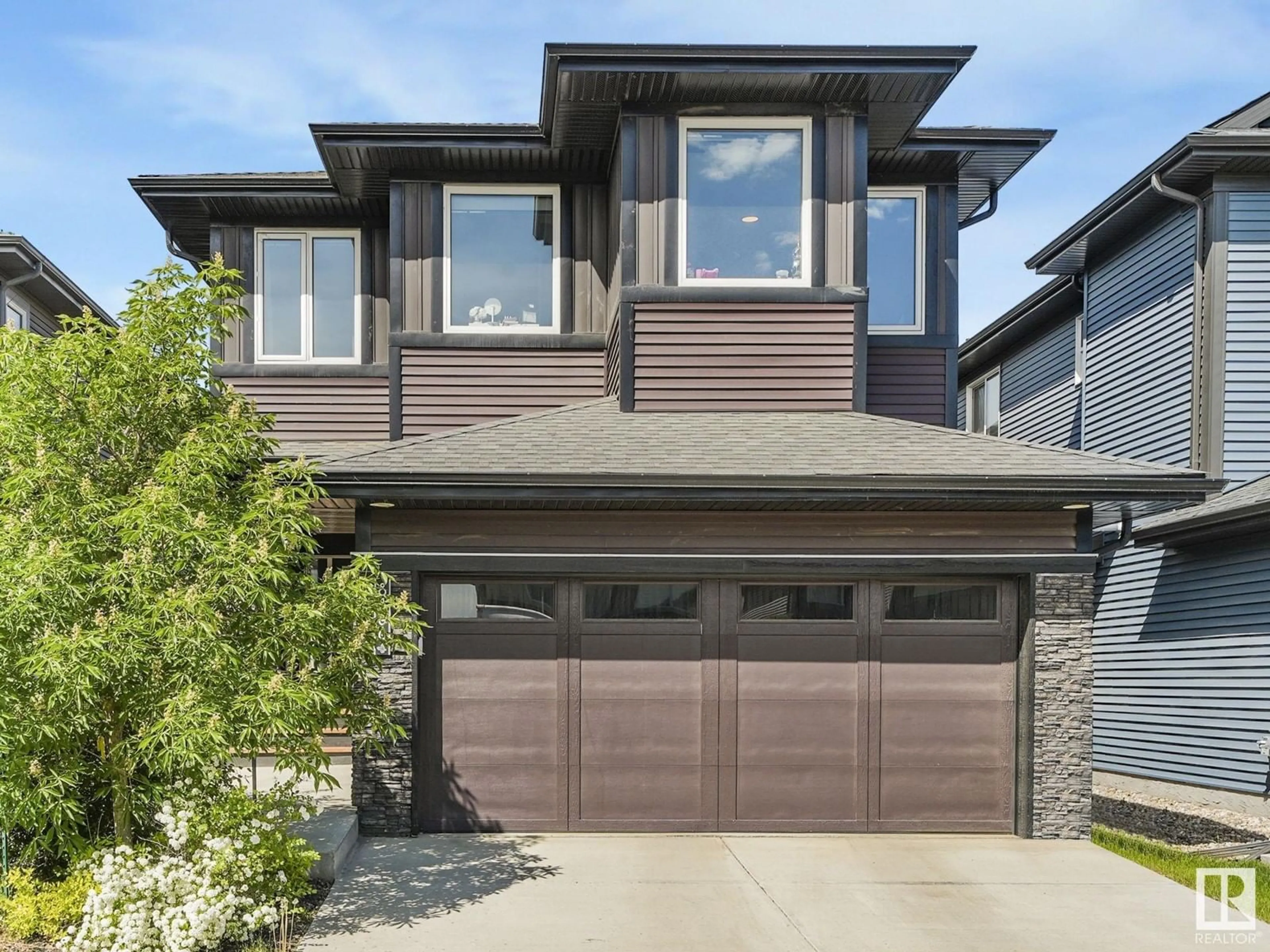 Home with brick exterior material, street for NW - 8166 222A ST, Edmonton Alberta T5T7H9