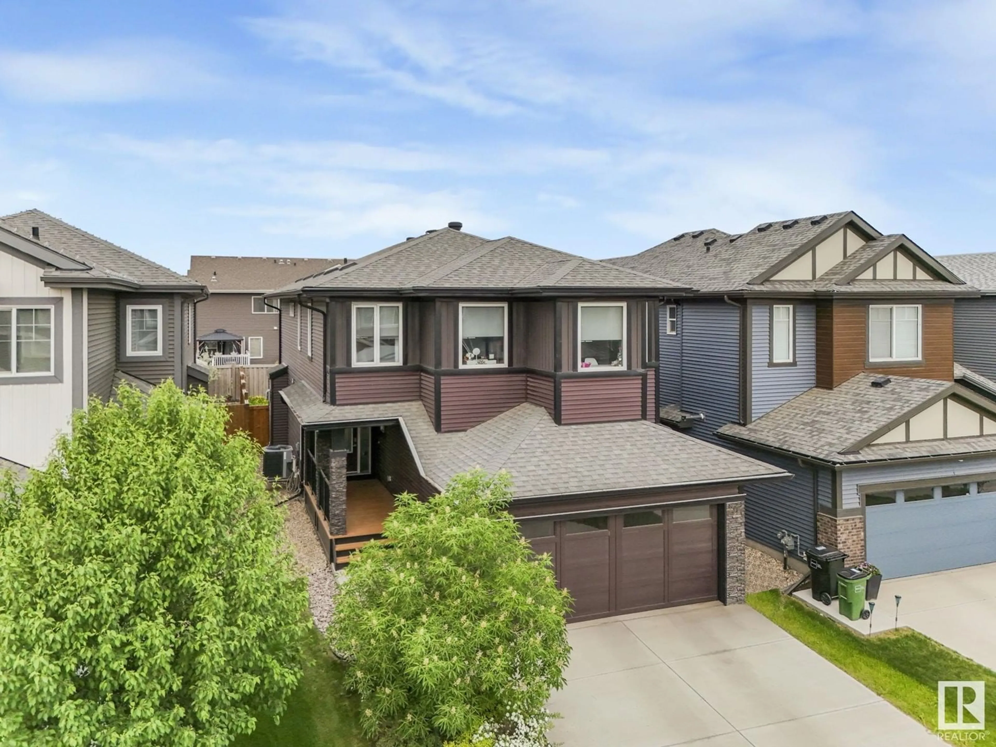 Home with brick exterior material, street for NW - 8166 222A ST, Edmonton Alberta T5T7H9