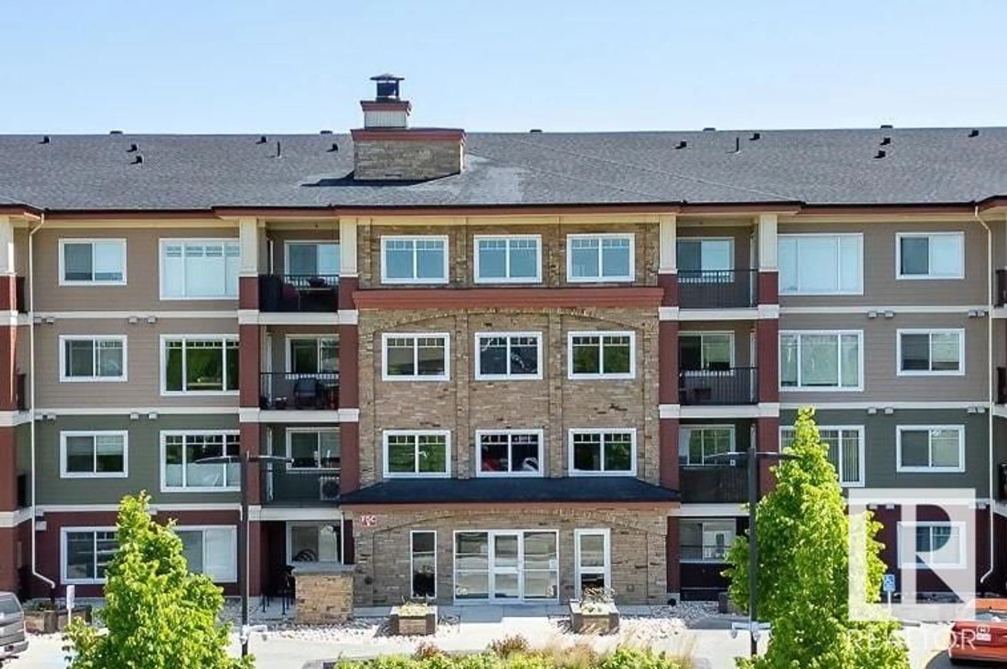 A pic from outside/outdoor area/front of a property/back of a property/a pic from drone, building for 319 - 7021 SOUTH TERWILLEGAR DR, Edmonton Alberta T6R0W5